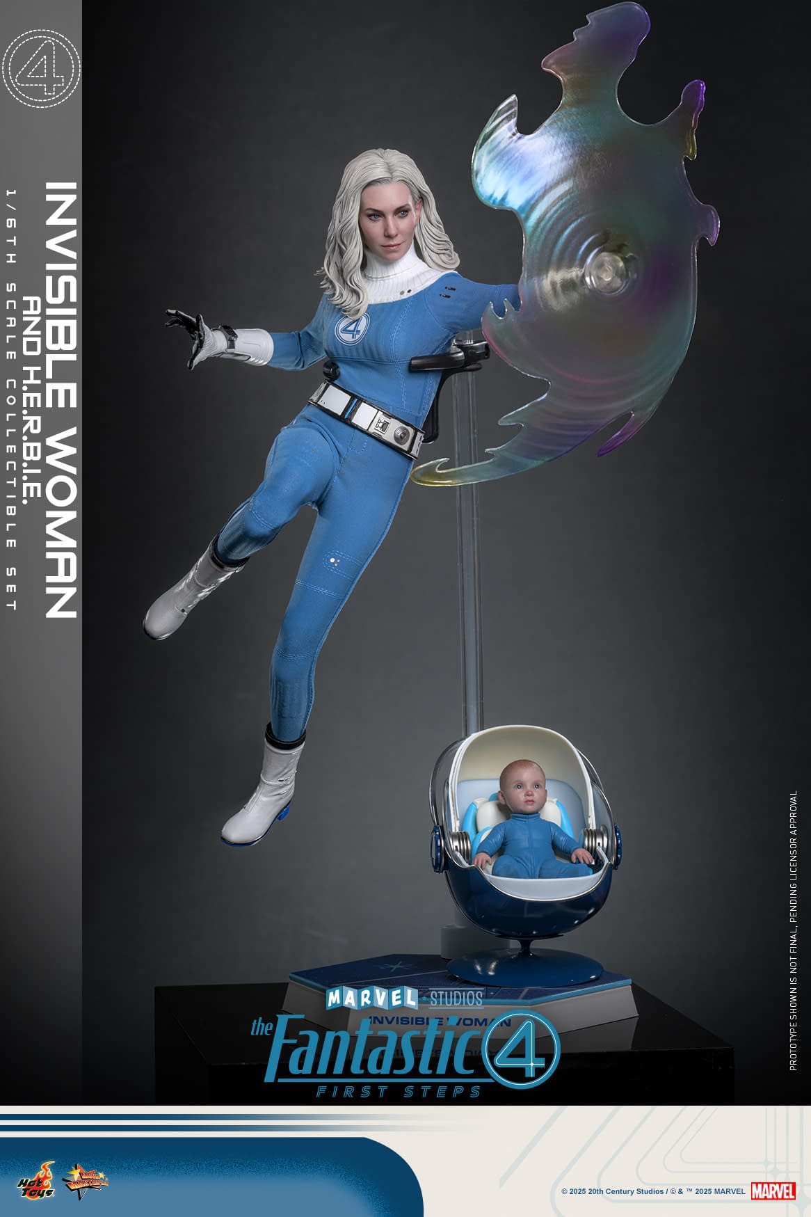 The Fantastic Four: First Steps Invisible Woman Arrives at Hot Toys 