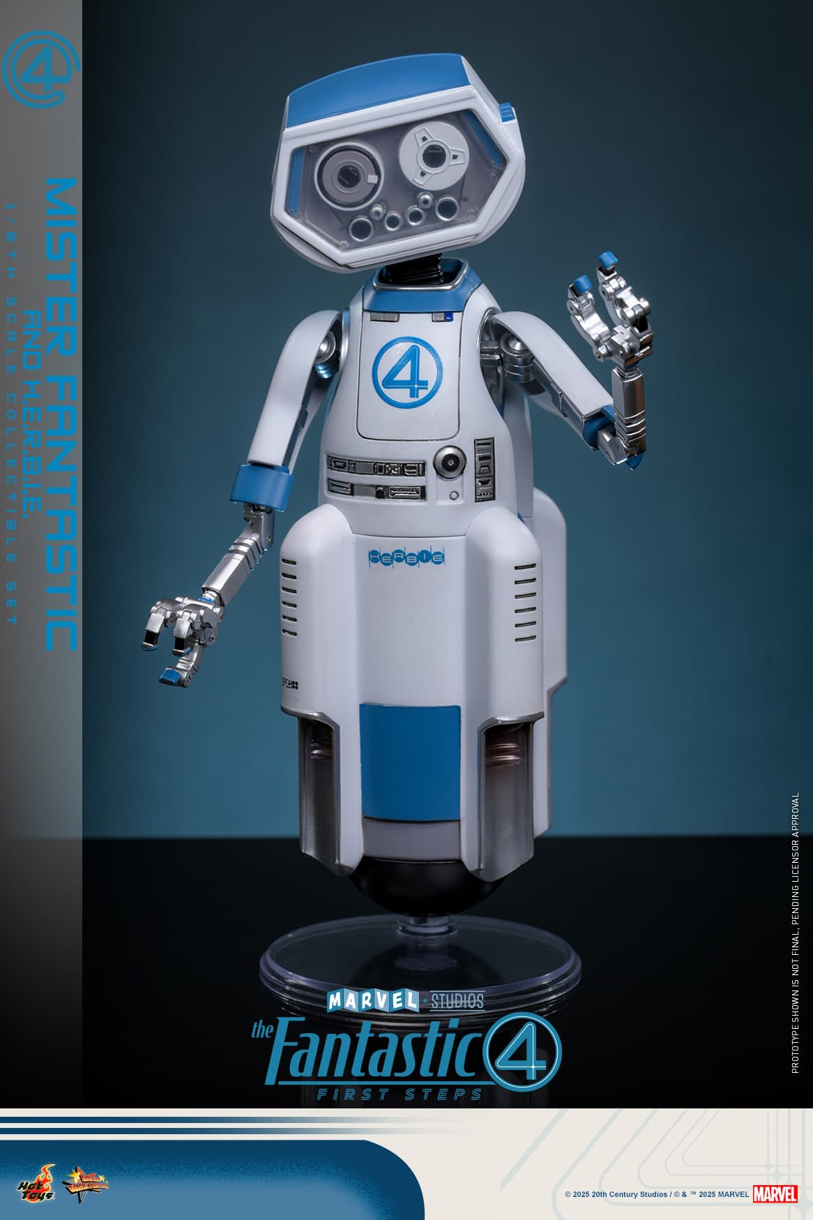 Hot Toys The Fantastic Four: First Steps 1/6 Mr. Fantastic Revealed
