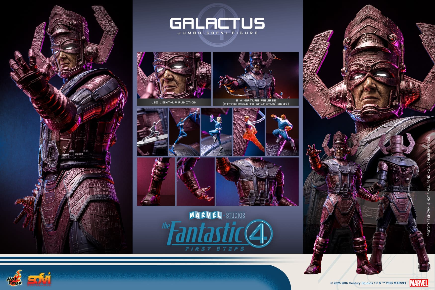 Hot Toys Unveils The Fantastic Four: First Steps Galactus Jumbo Figure