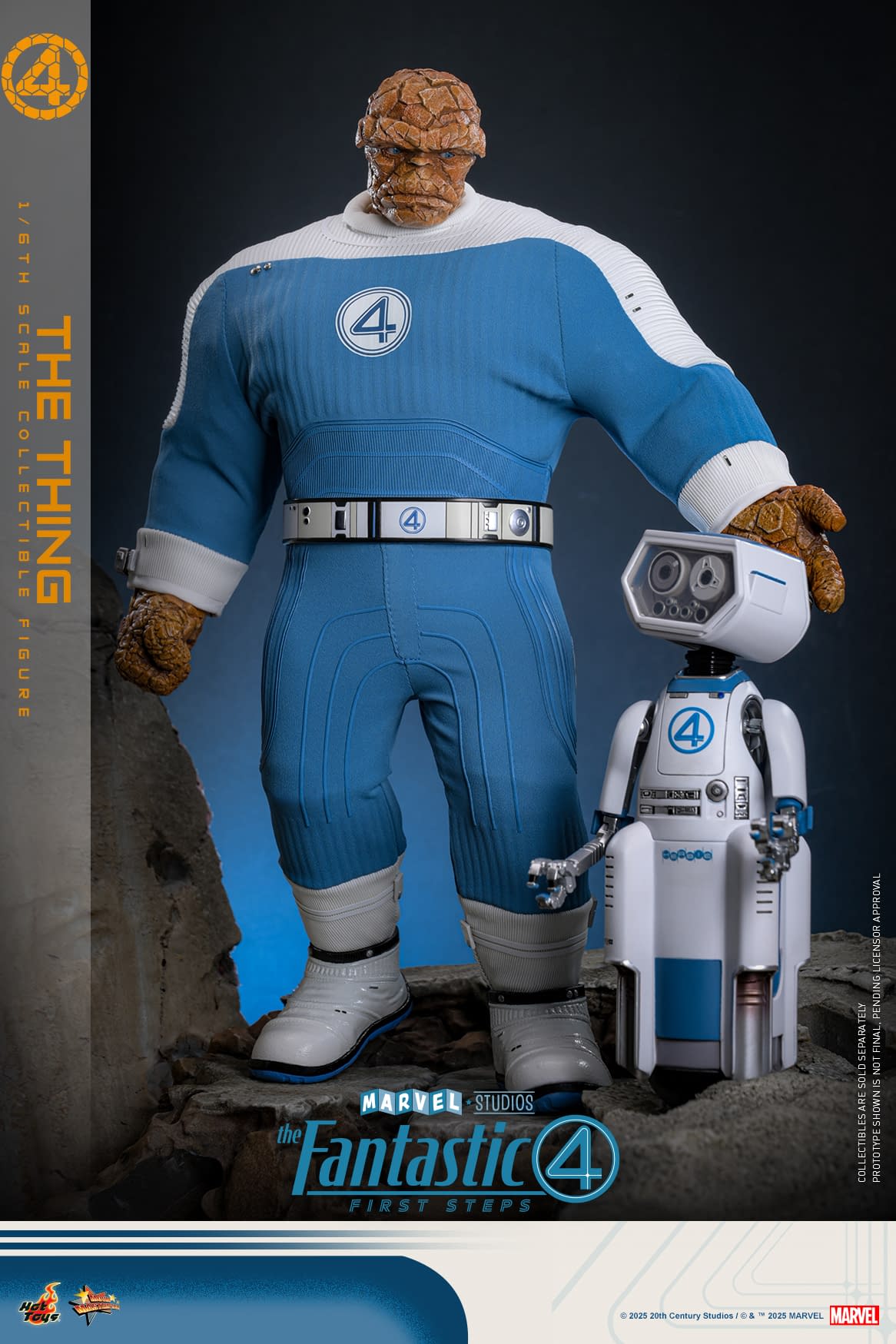 It's Clobberin' Time with Hot Toys New 1/6 Fantastic Four The Thing 