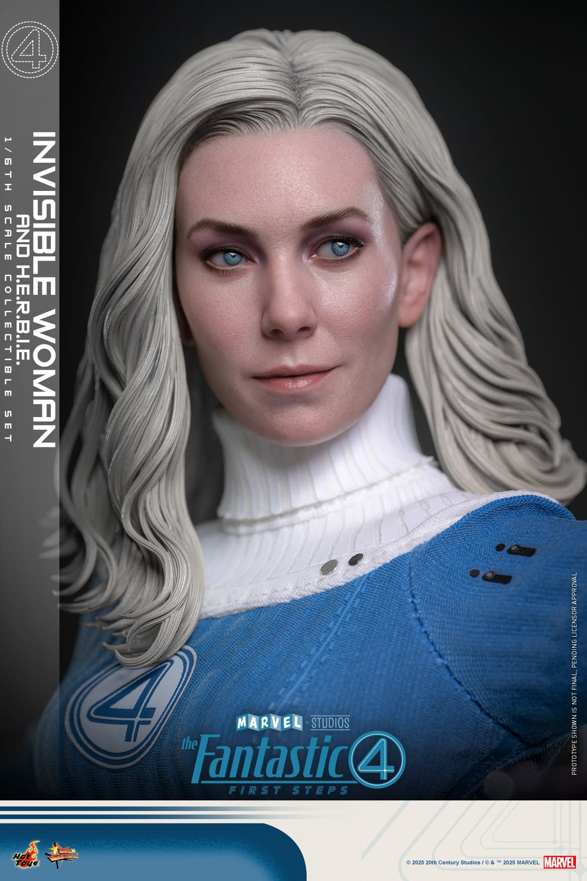 The Fantastic Four: First Steps Invisible Woman Arrives at Hot Toys 