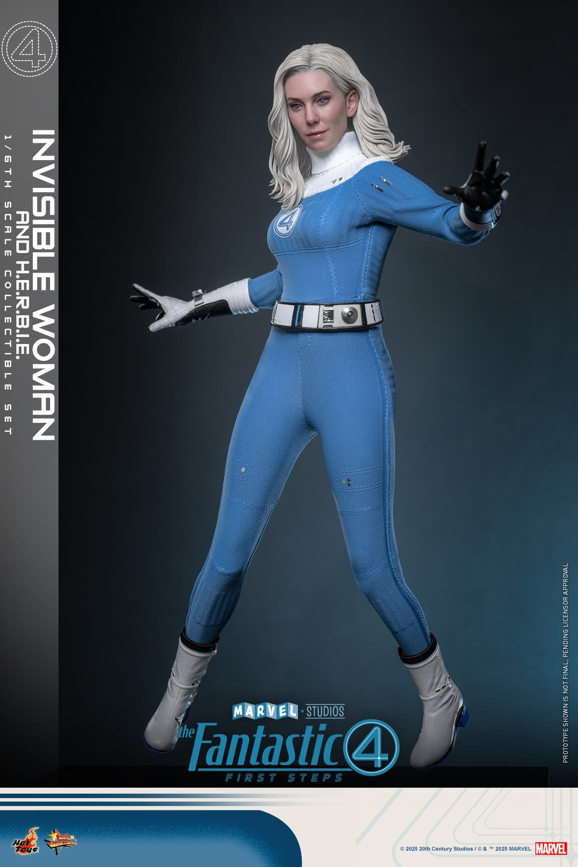 The Fantastic Four: First Steps Invisible Woman Arrives at Hot Toys 
