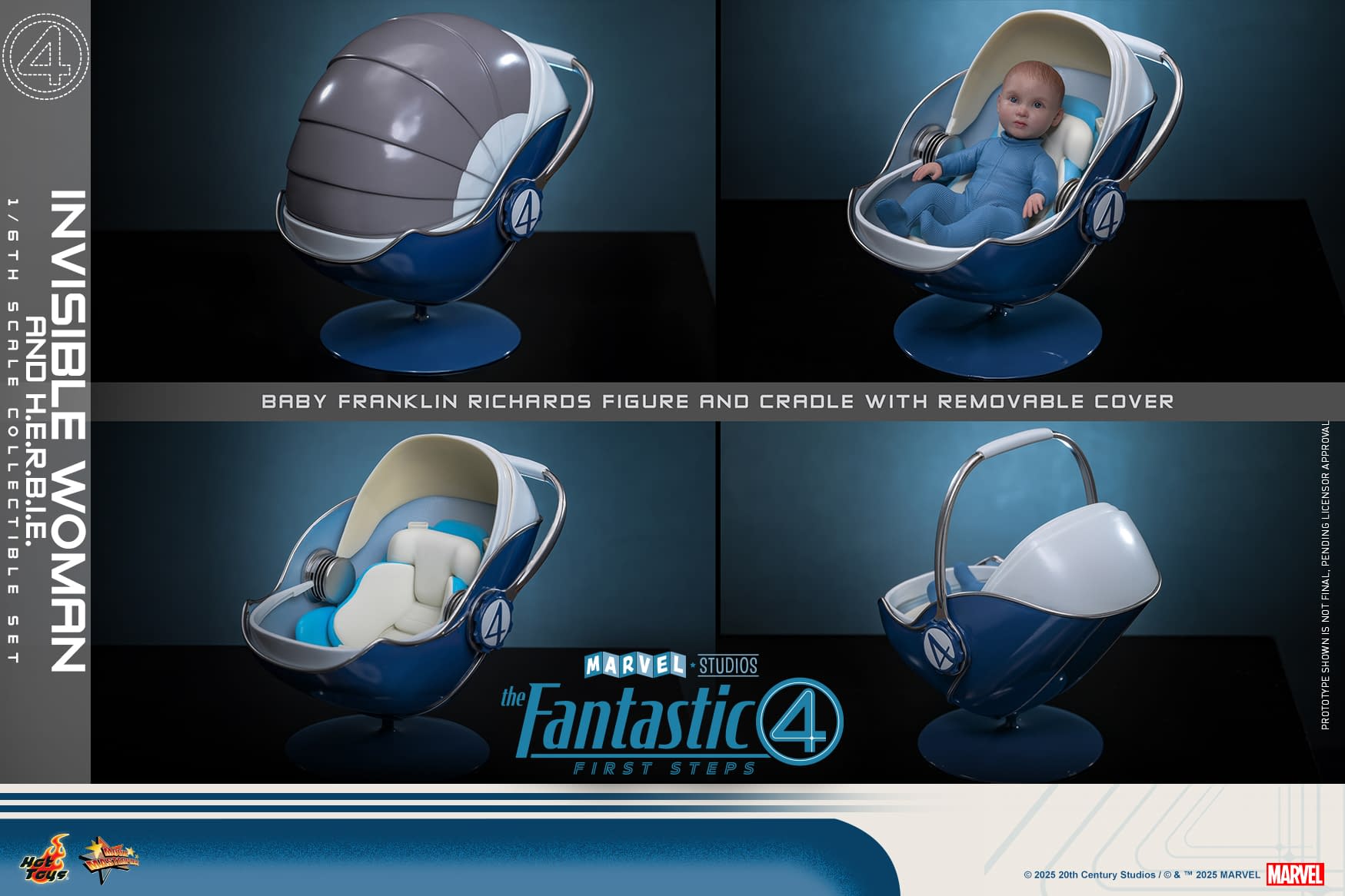 The Fantastic Four: First Steps Invisible Woman Arrives at Hot Toys 