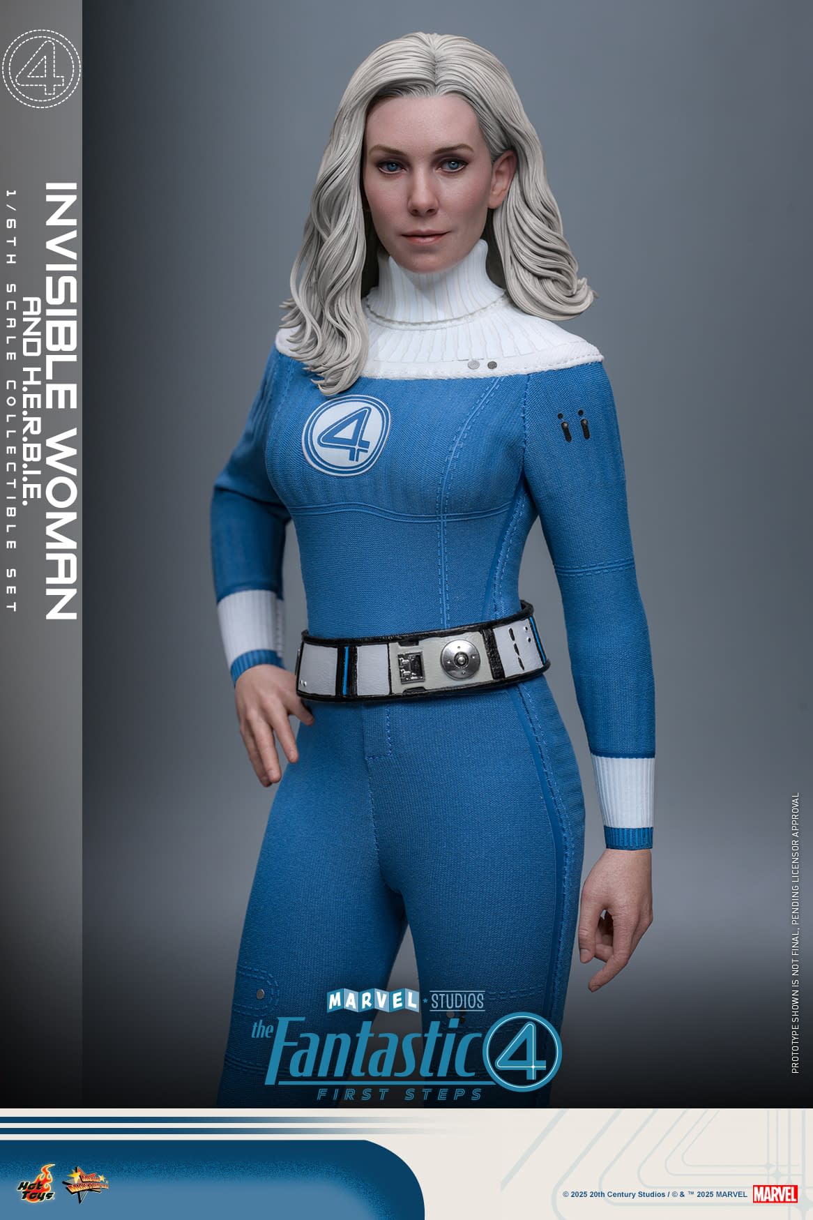 The Fantastic Four: First Steps Invisible Woman Arrives at Hot Toys 