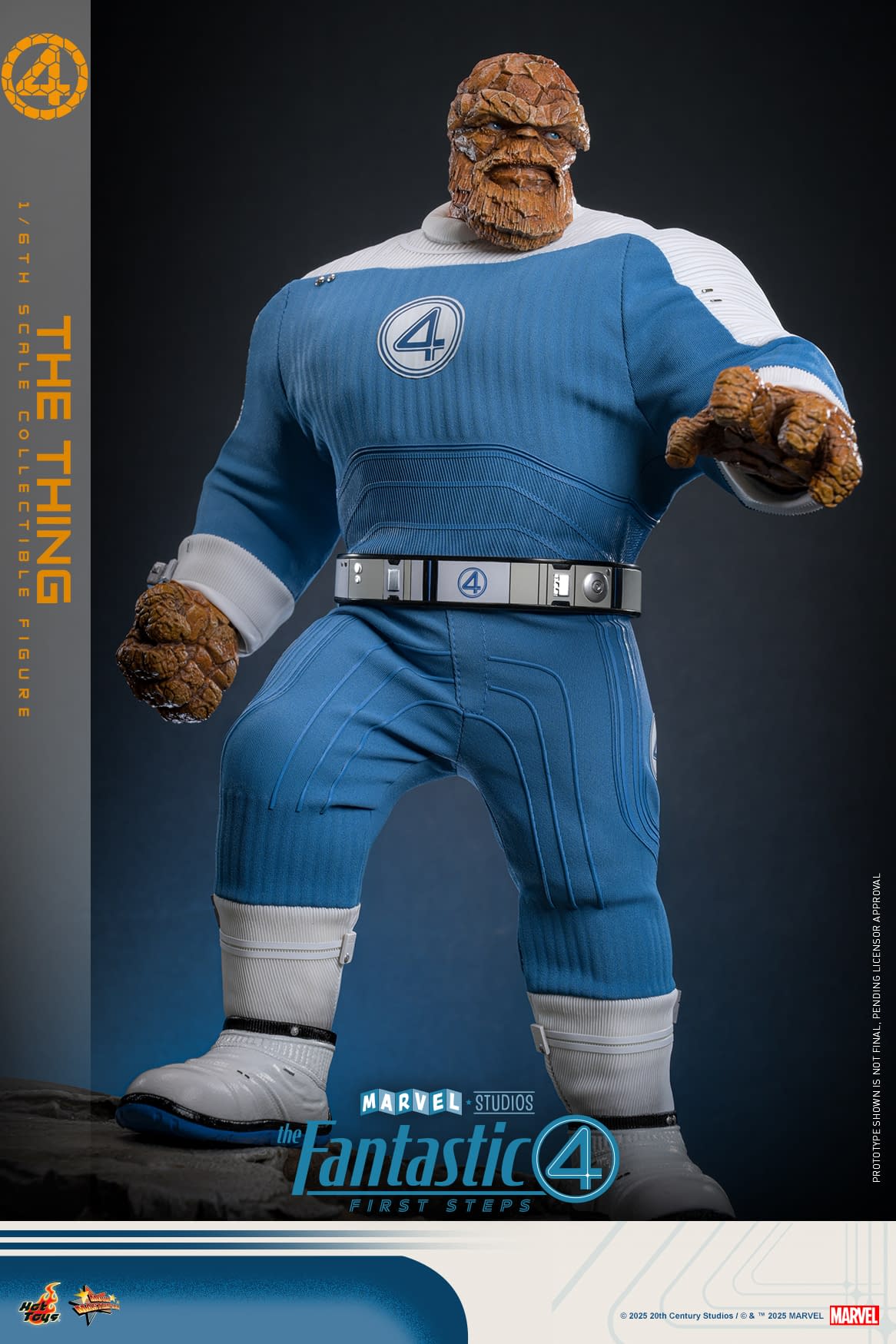 It's Clobberin' Time with Hot Toys New 1/6 Fantastic Four The Thing 