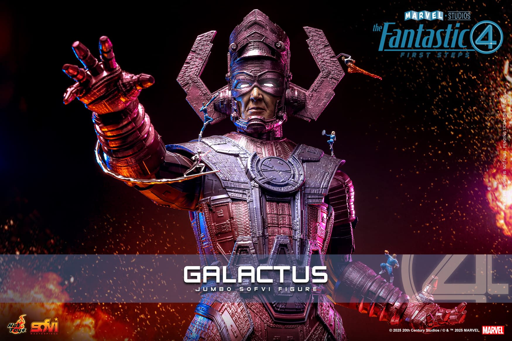 Hot Toys Unveils The Fantastic Four: First Steps Galactus Jumbo Figure