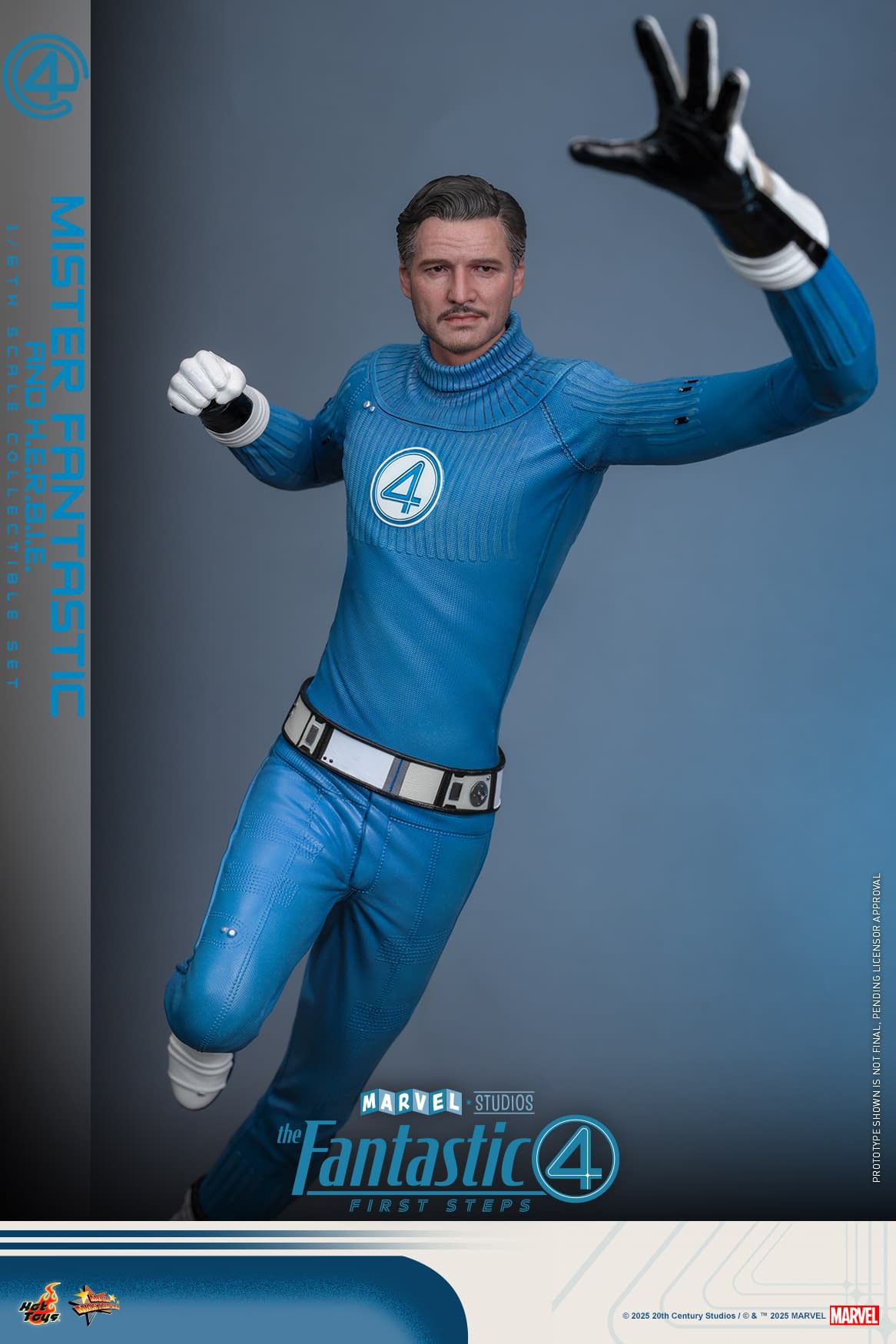 Hot Toys The Fantastic Four: First Steps 1/6 Mr. Fantastic Revealed