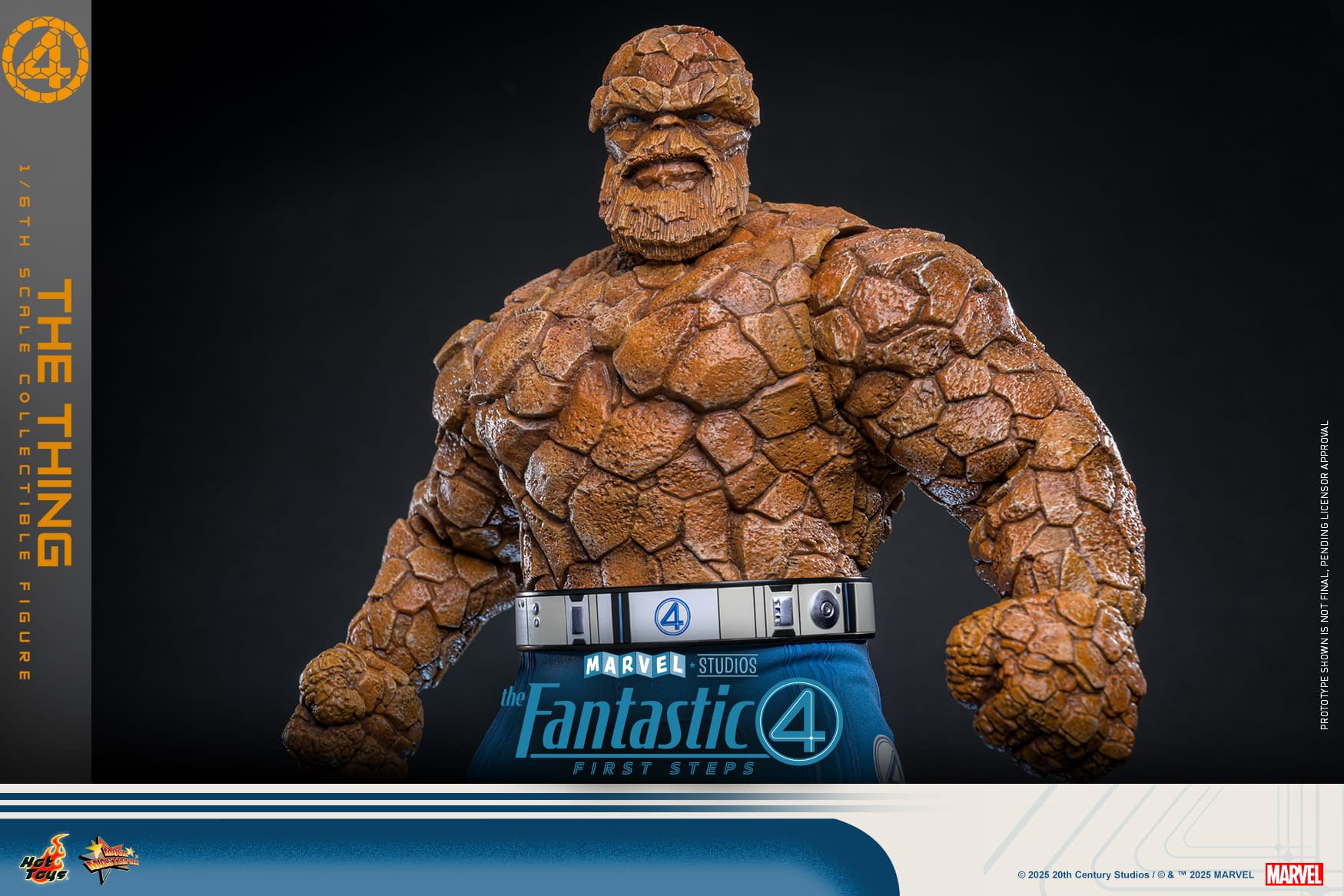 It's Clobberin' Time with Hot Toys New 1/6 Fantastic Four The Thing 