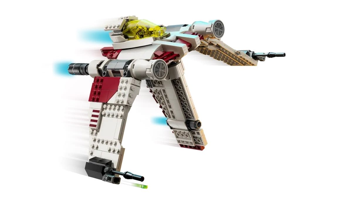 LEGO Flies with the Star Wars: The Clone Wars V-19 Torrent Starfighter