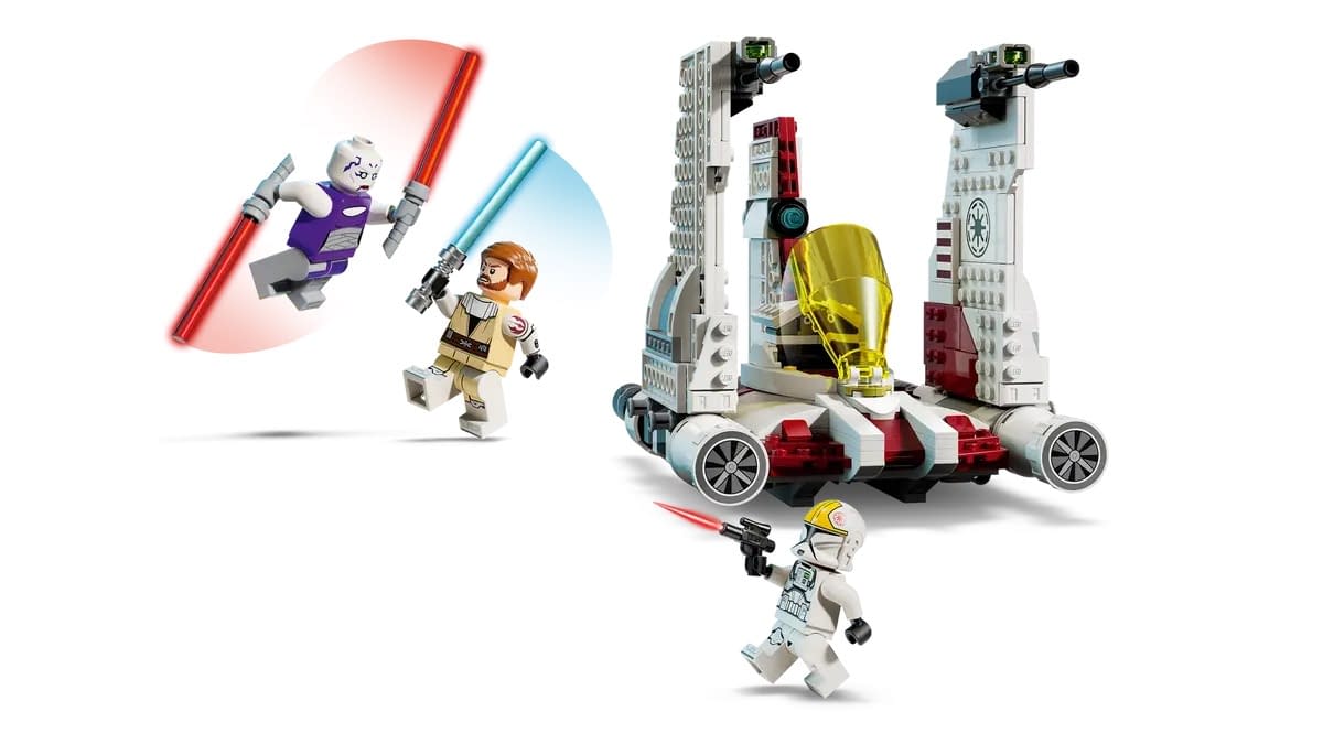 LEGO Flies with the Star Wars: The Clone Wars V-19 Torrent Starfighter