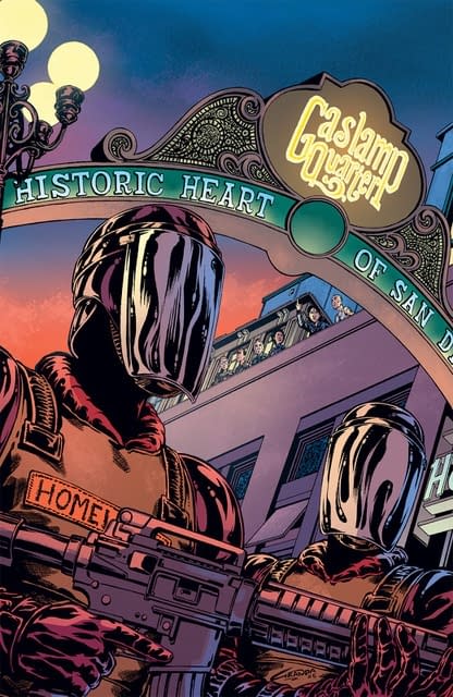 Black Mask Sell New Calexit Comic At SDCC To Benefit ICE Victims