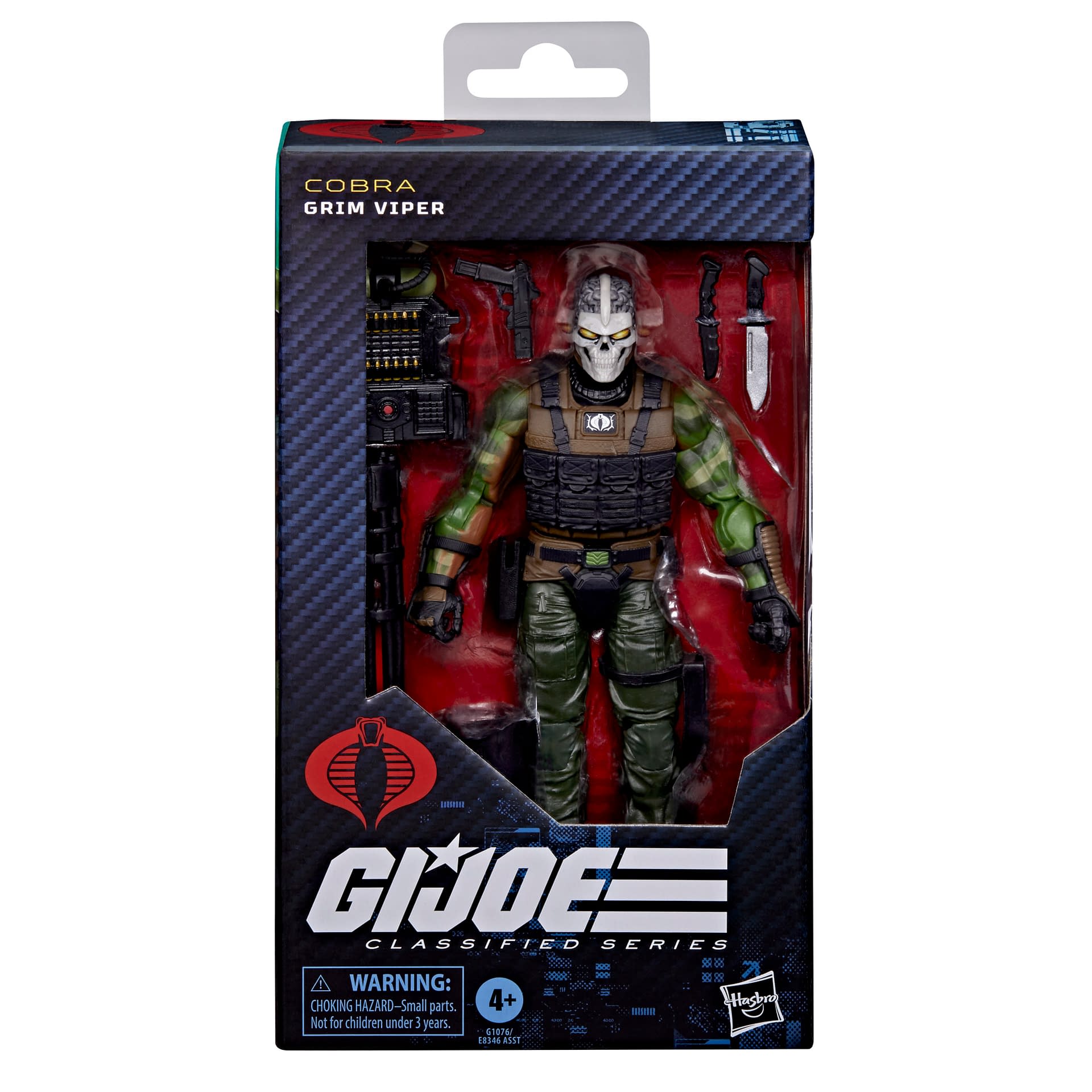 Hasbro Unveils New G.I. Joe Classified Series Grim Viper Figure 