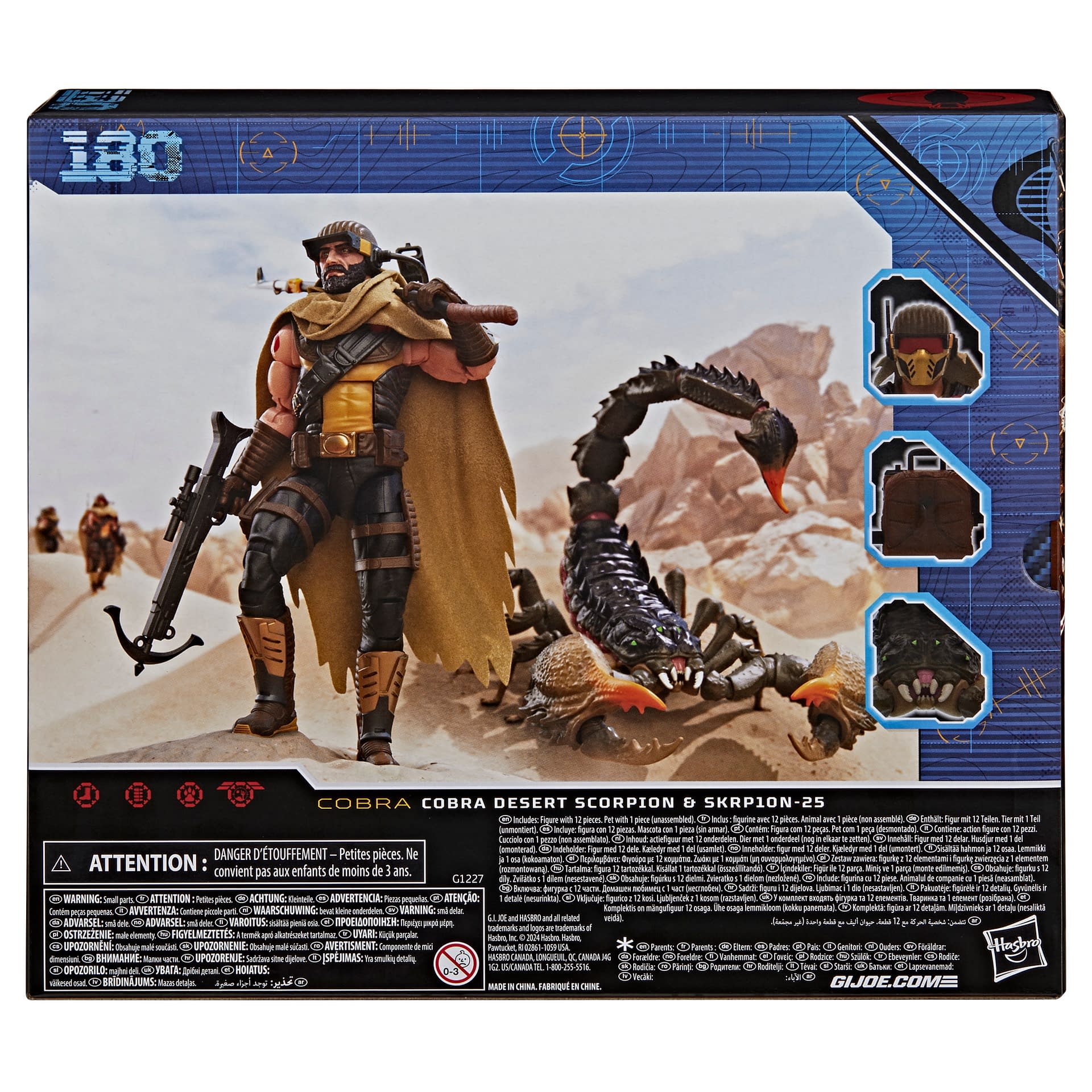 Take a Ride with Hasbro's G.I. Joe Cobra Desert Scorpion & SKRP10N