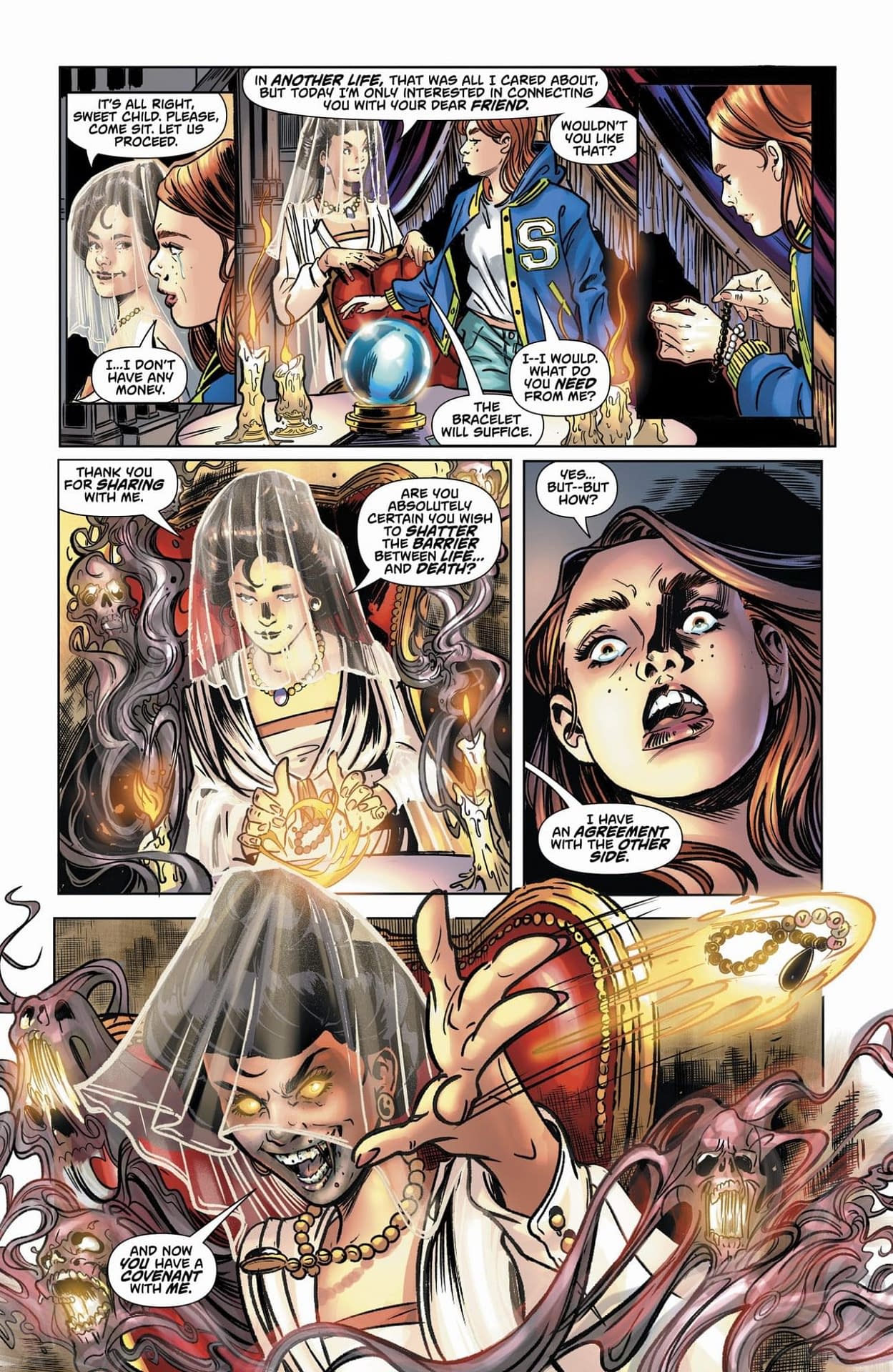 Interior preview page from Sisterhood: A Hyde Street Story #1