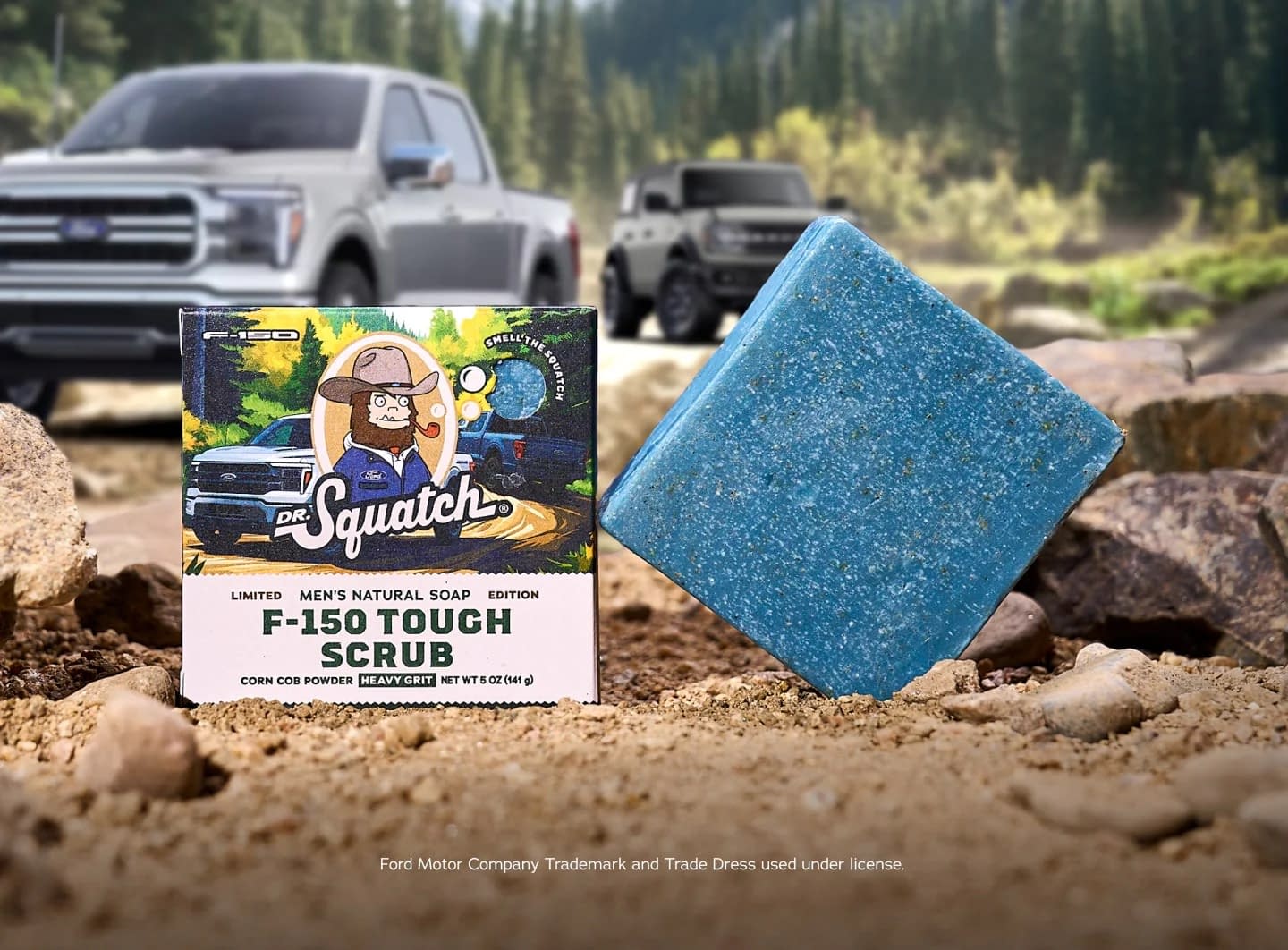 Dr. Squatch Debuts New Collab Driving In New Ford Tough Scents