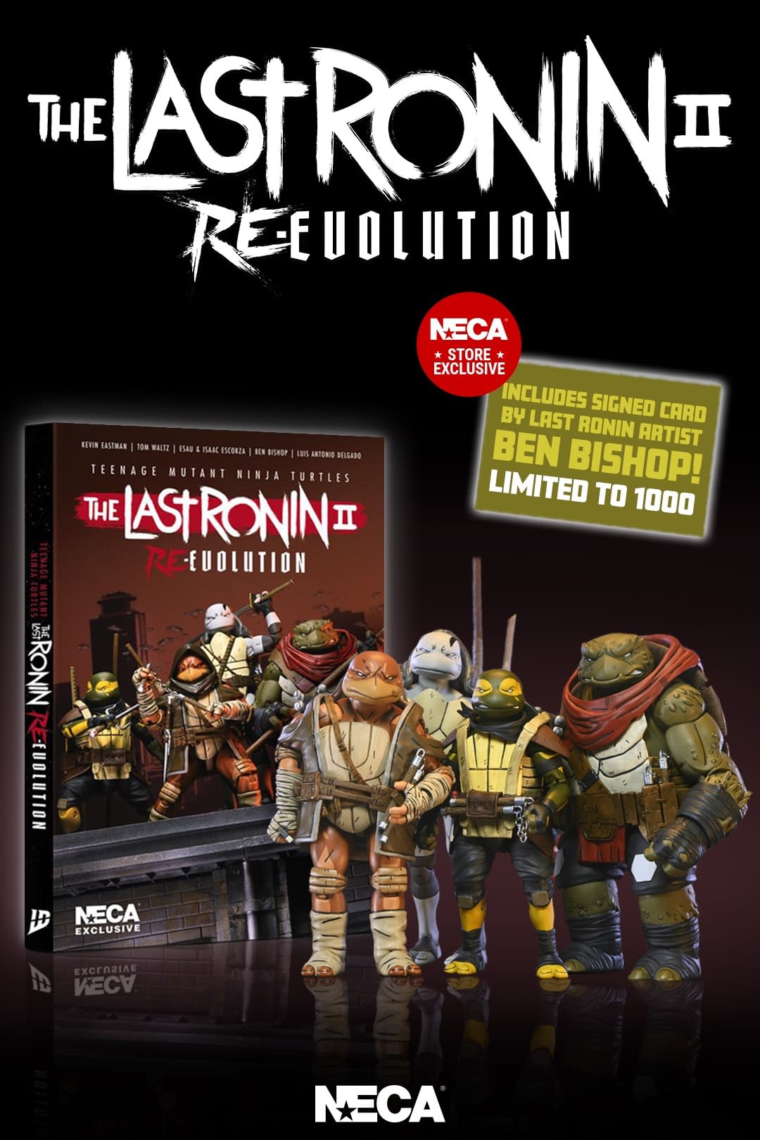 NECA Debuts TMNT: The Last Ronin II: Re-Evolution Collector's Edition 