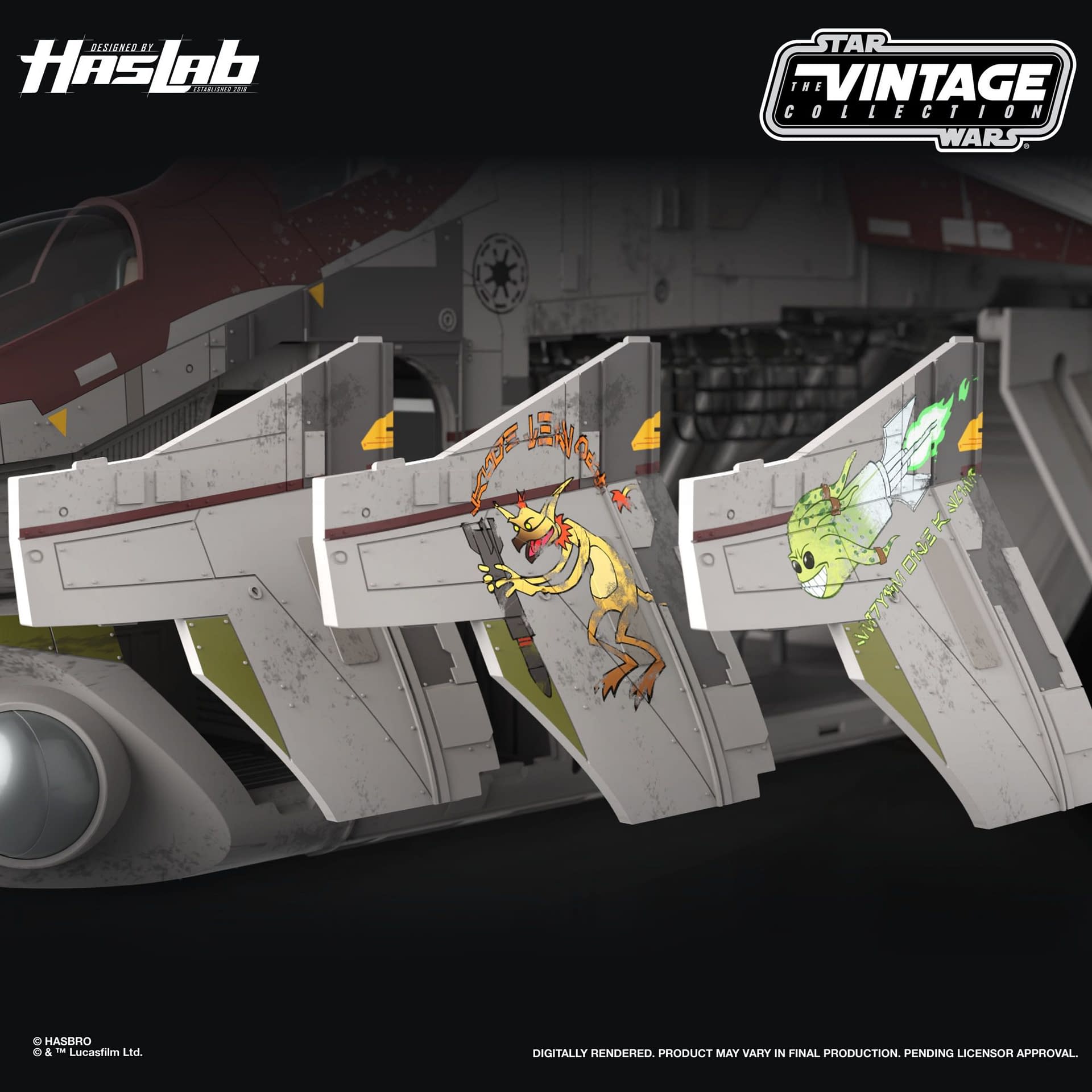 Star Wars: The Vintage Collection Republic Gunship HasLab Revealed