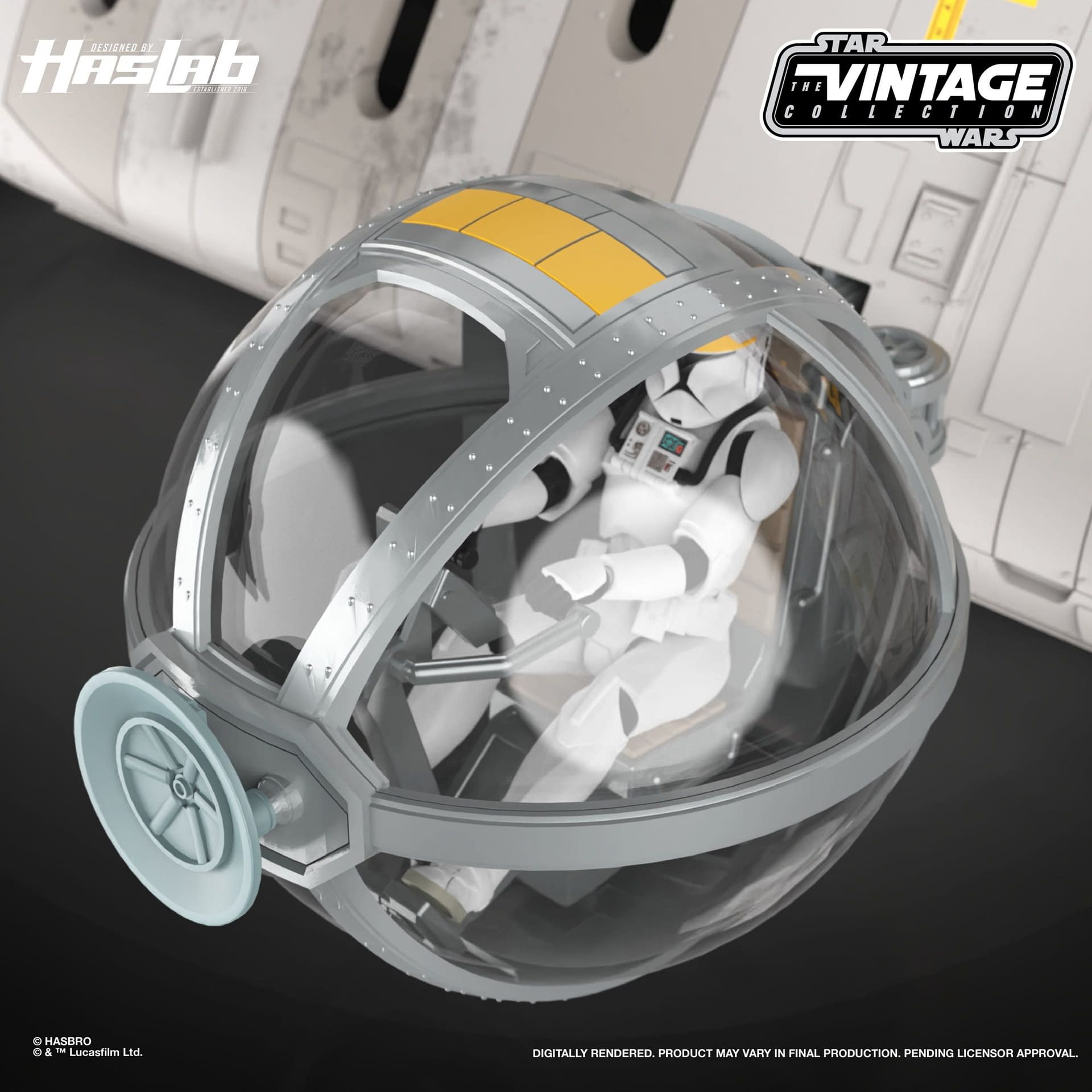 Star Wars: The Vintage Collection Republic Gunship HasLab Revealed