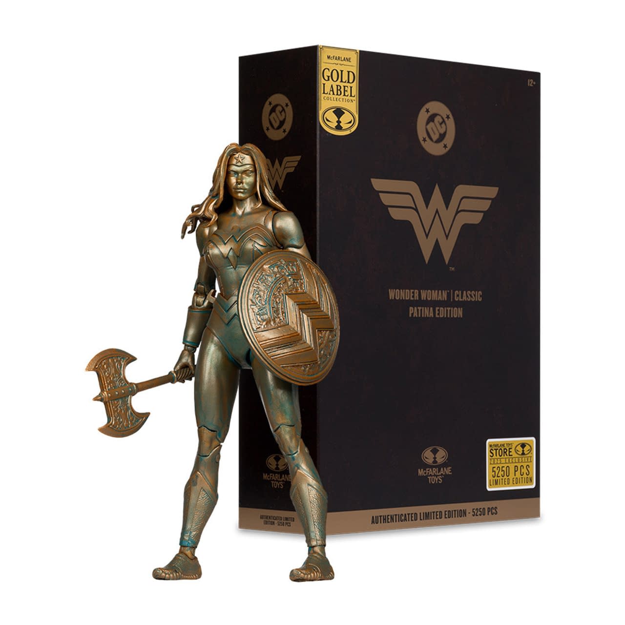 Wonder Woman (Classic) Gold Label Patina Edition Figure Revealed 