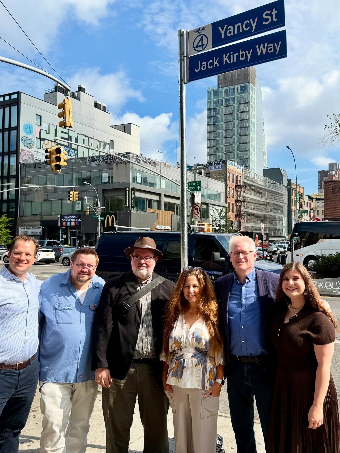 Jack Kirby Honored As New York Renames His Birthplace "Yancy Street"