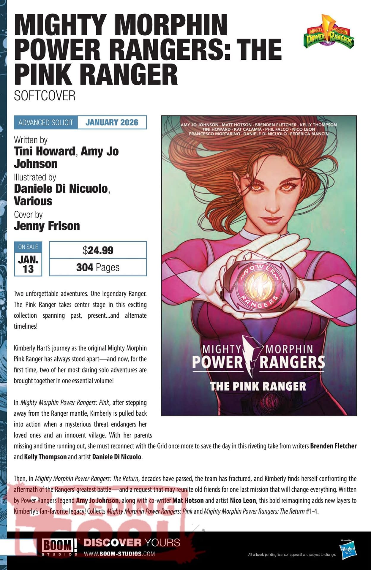 Boom Studios November 2025 Full Solicits