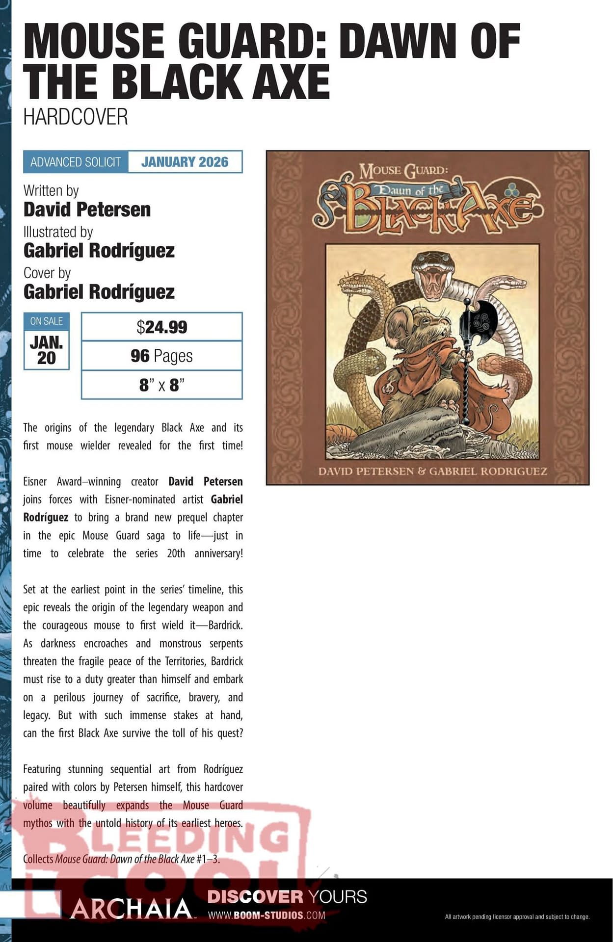 Boom Studios November 2025 Full Solicits
