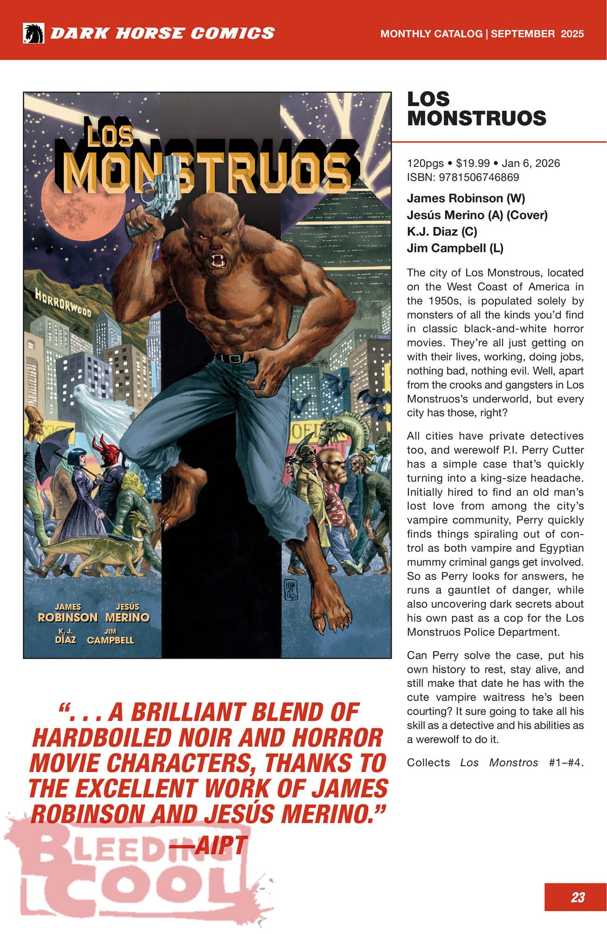 Dark Horse Comics December 2025 Full Solicits