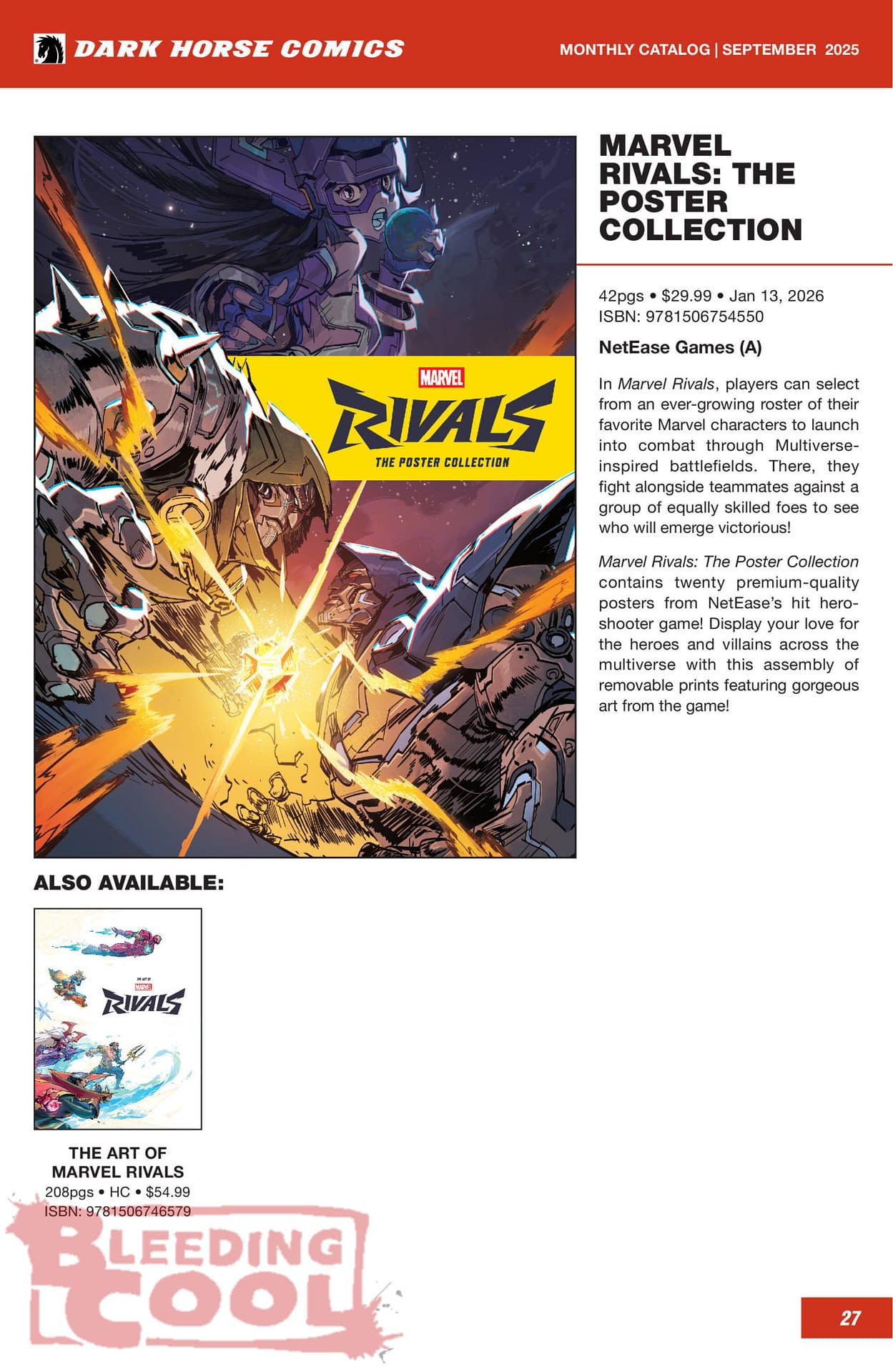 Dark Horse Comics December 2025 Full Solicits