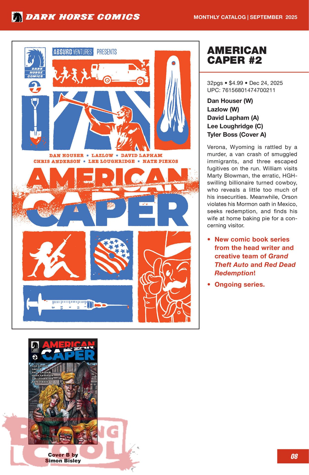 Dark Horse Comics December 2025 Full Solicits