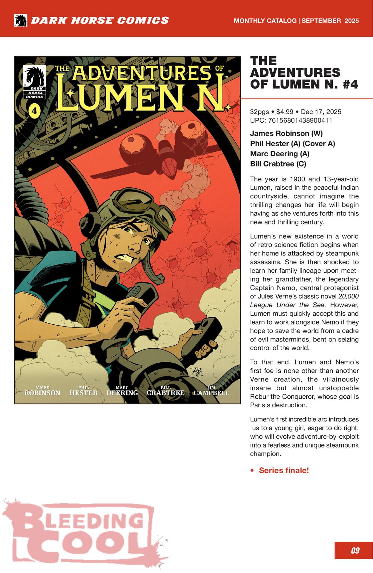 Dark Horse Comics December 2025 Full Solicits
