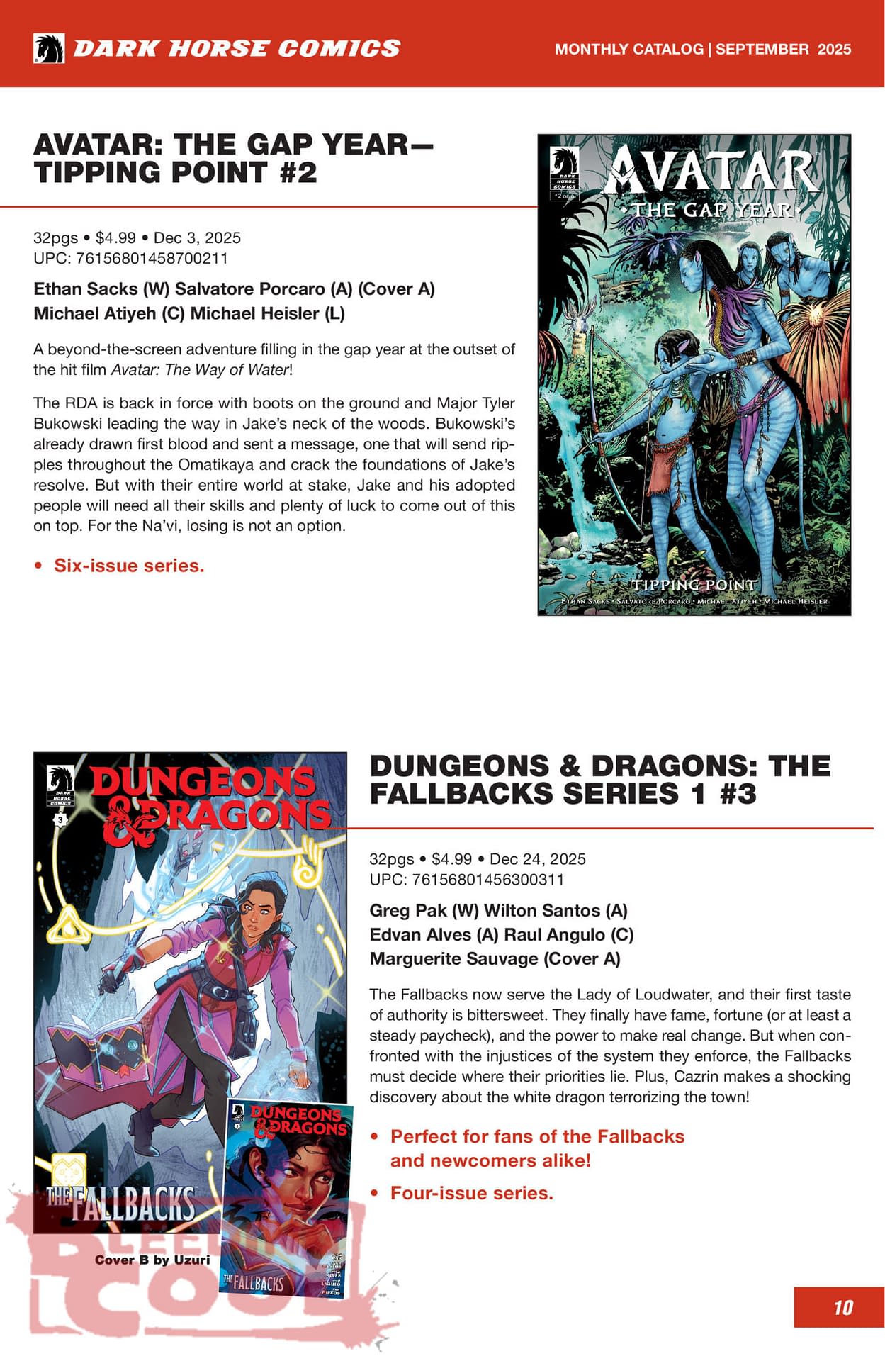 Dark Horse Comics December 2025 Full Solicits