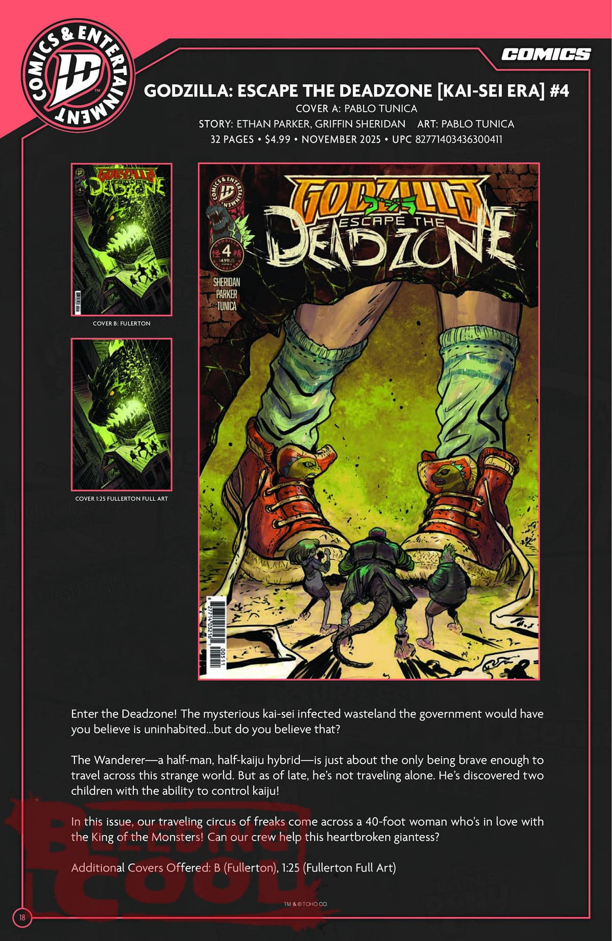 IDW November 2025 Full Solicits