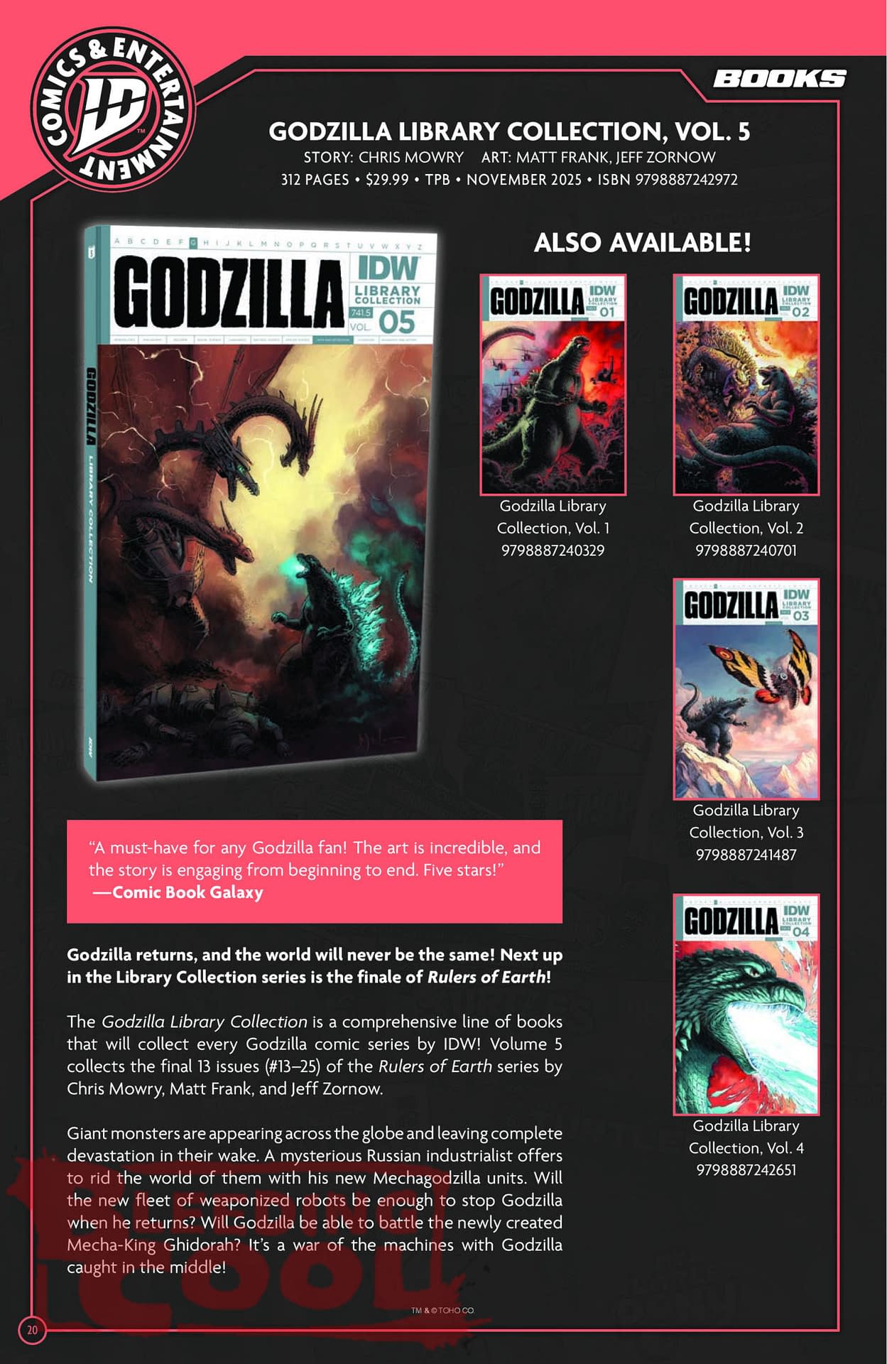 IDW November 2025 Full Solicits