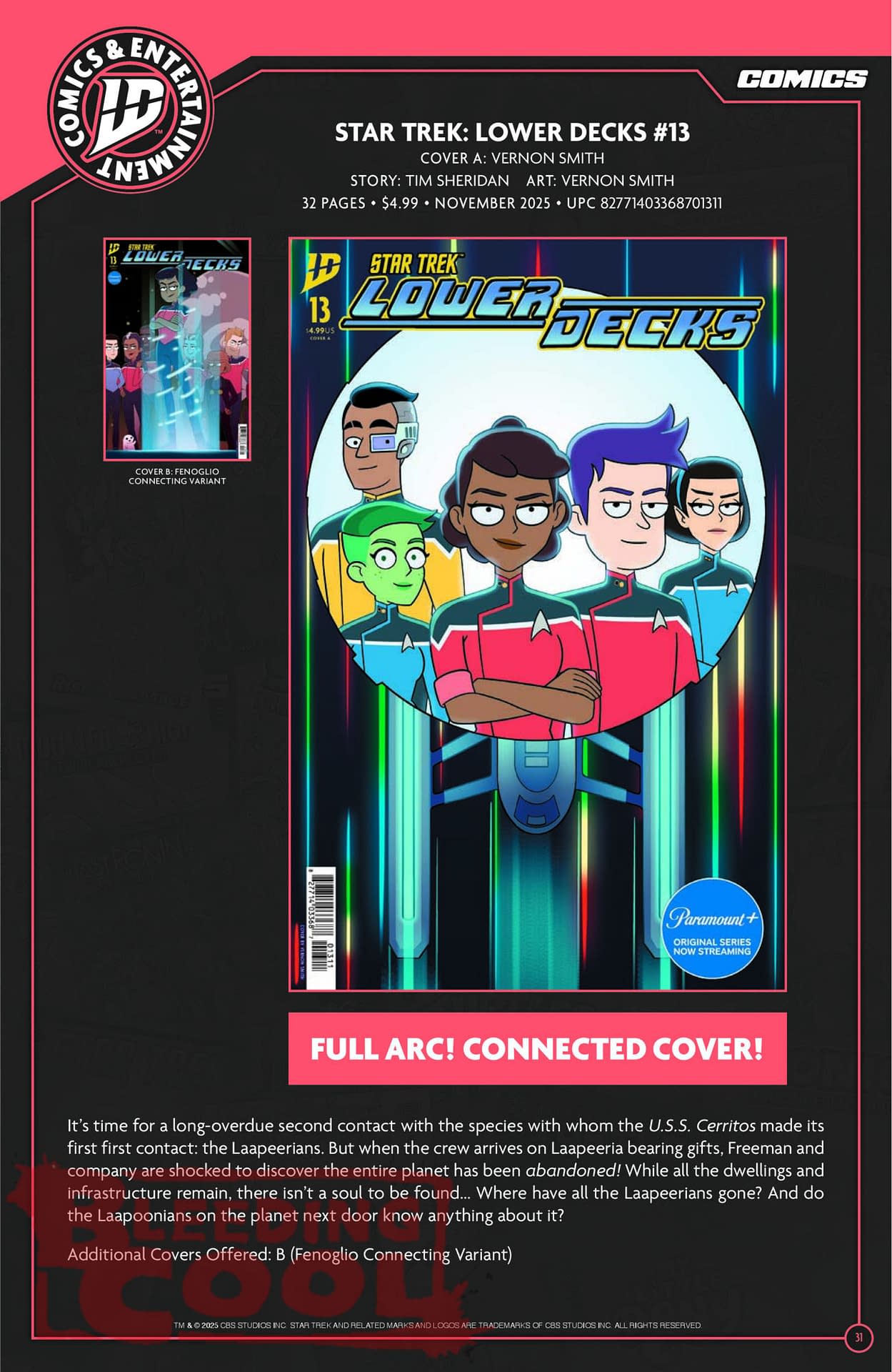 IDW November 2025 Full Solicits