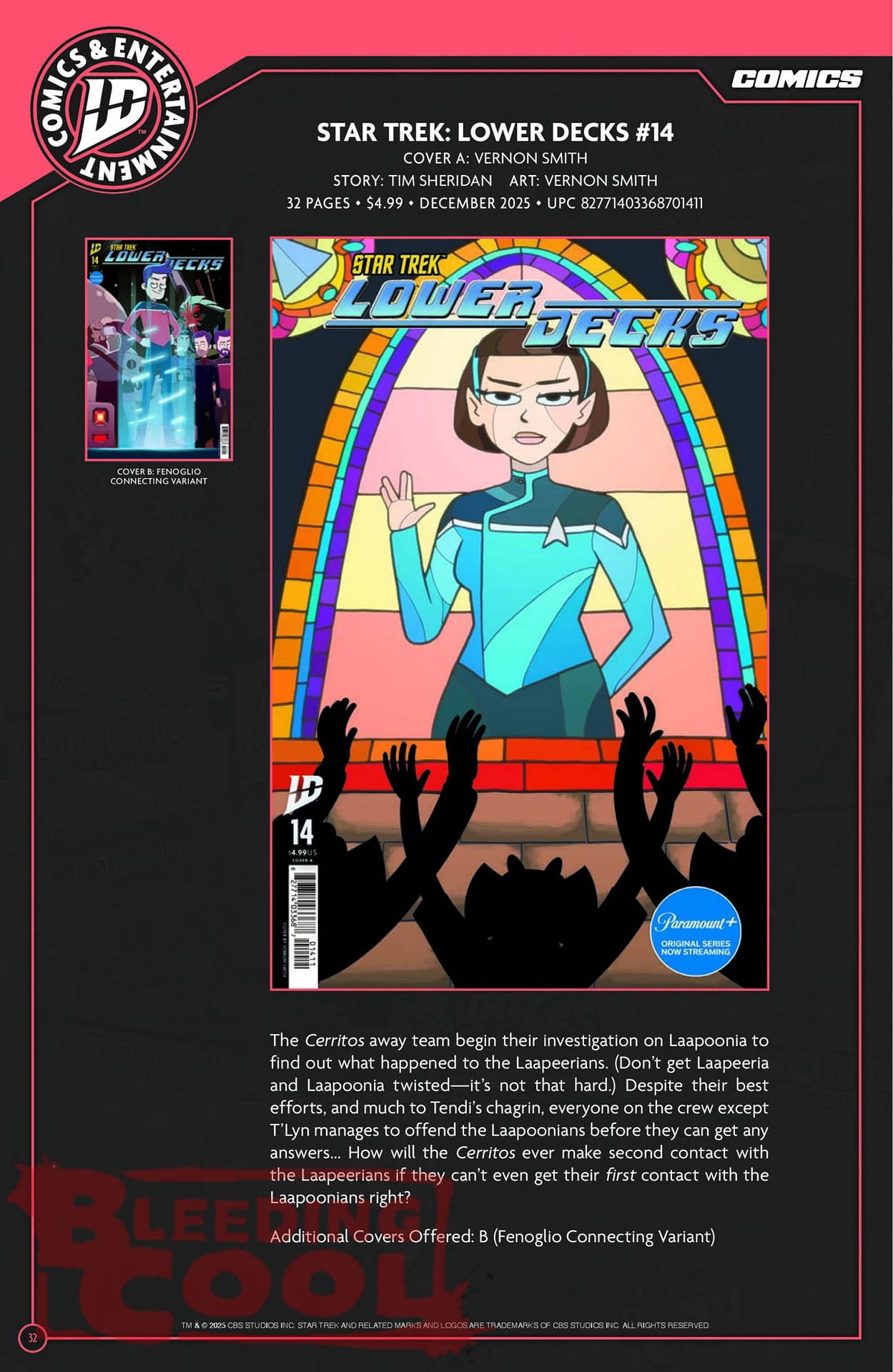 IDW November 2025 Full Solicits