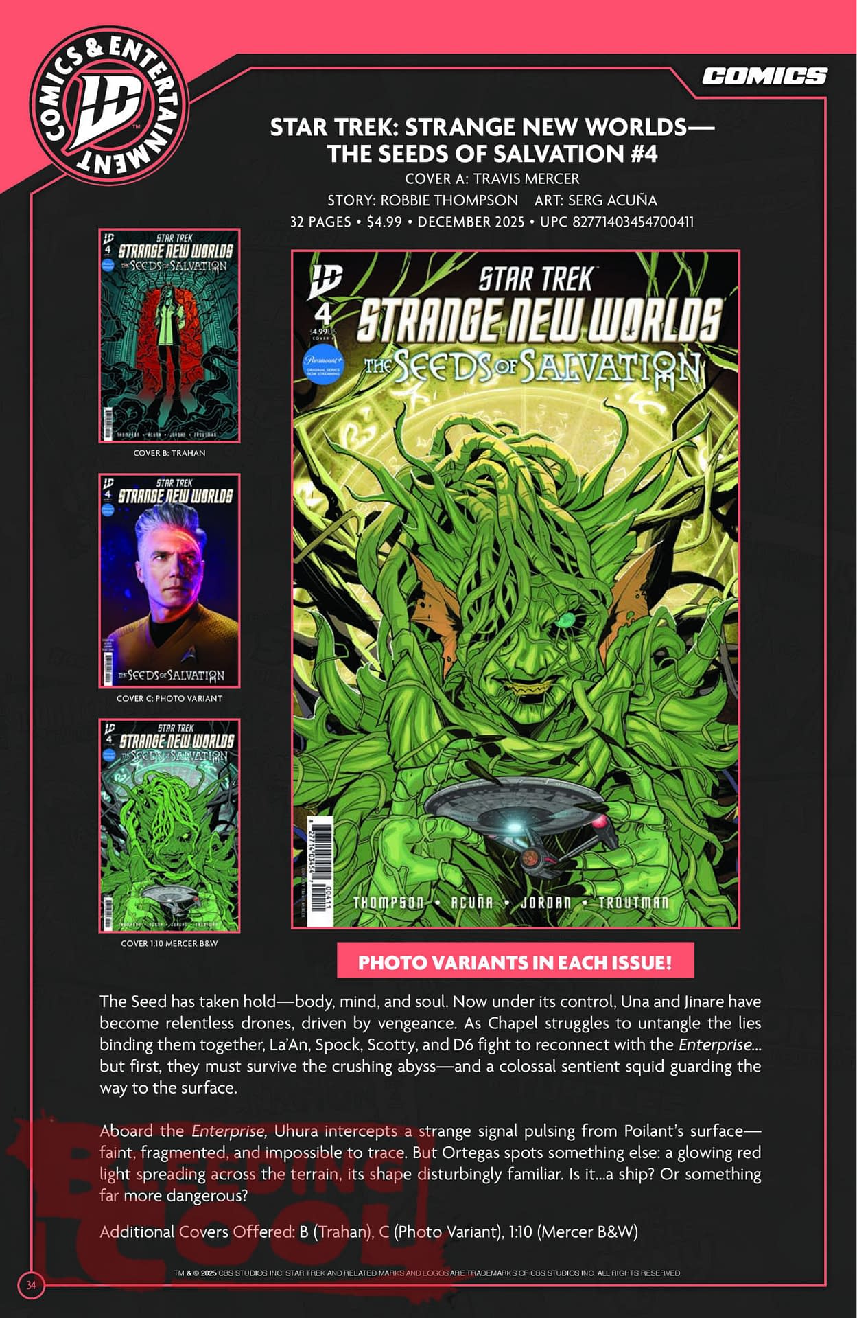 IDW November 2025 Full Solicits
