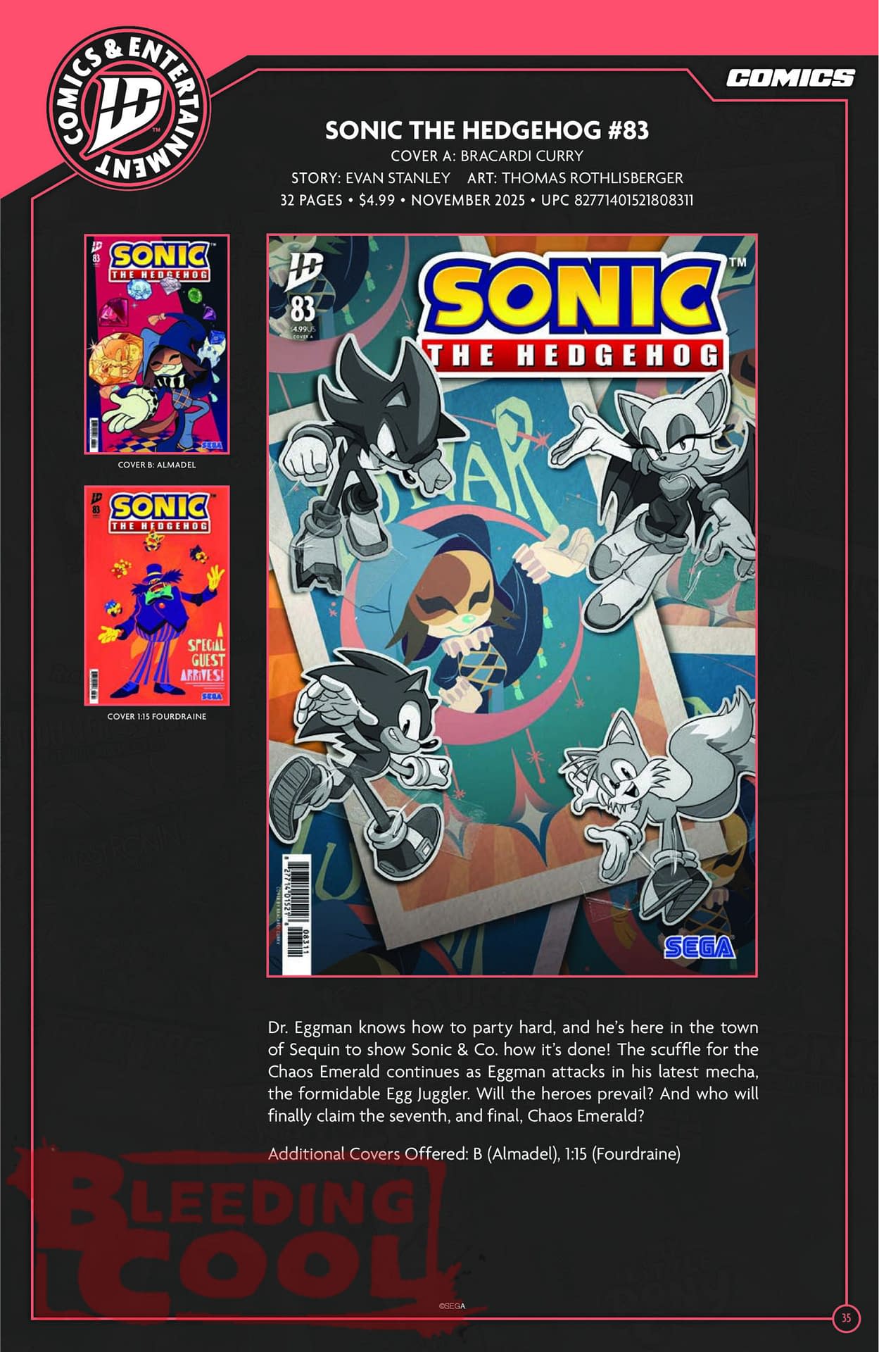IDW November 2025 Full Solicits