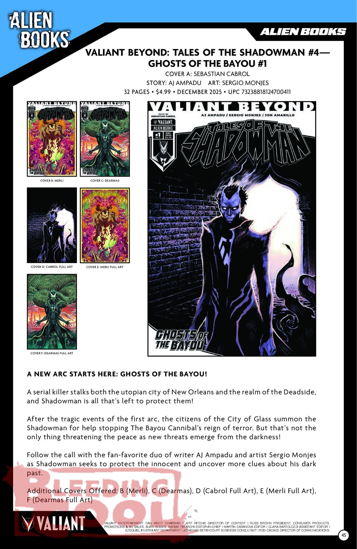 IDW November 2025 Full Solicits