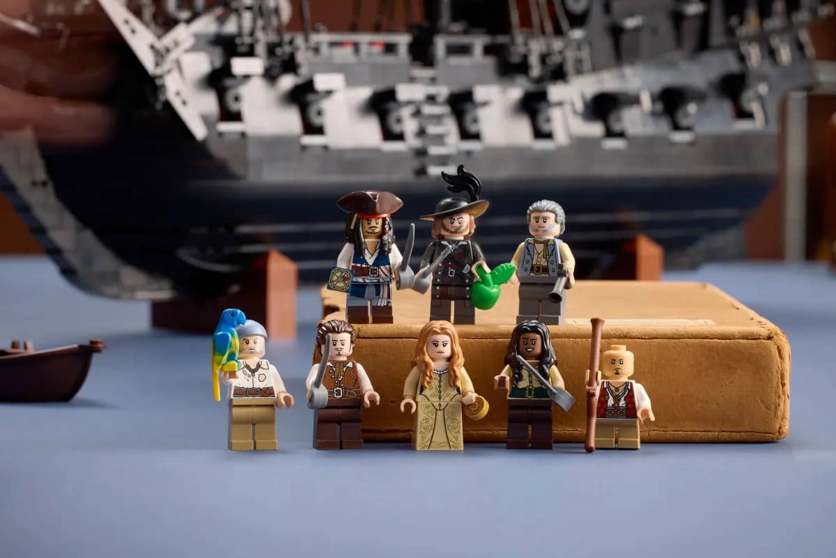 New LEGO Icons Pirates of the Caribbean Black Pearl Set Announced 