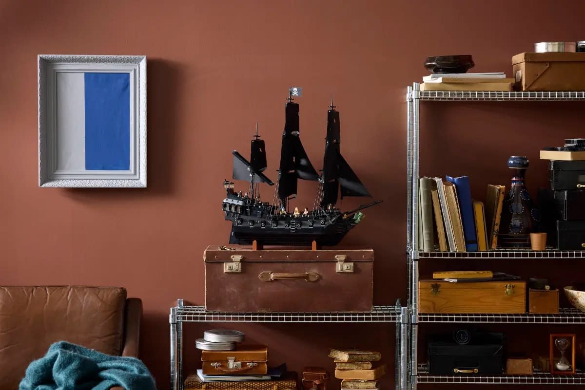 New LEGO Icons Pirates of the Caribbean Black Pearl Set Announced 