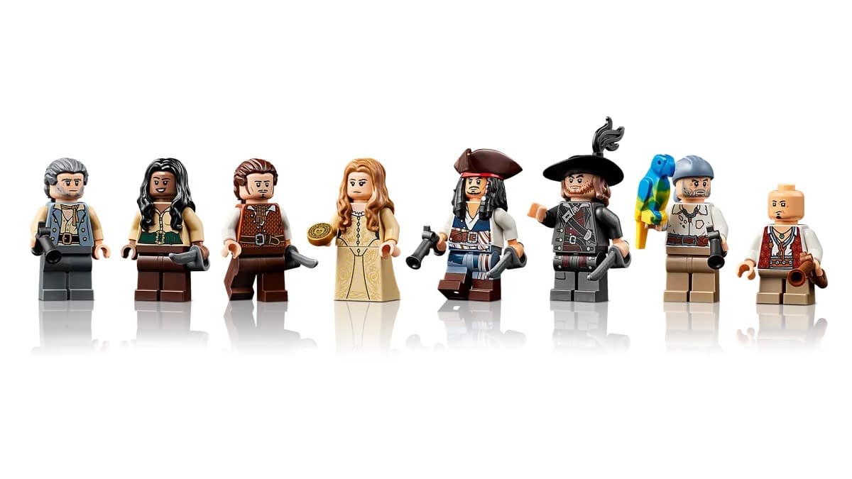 New LEGO Icons Pirates of the Caribbean Black Pearl Set Announced 