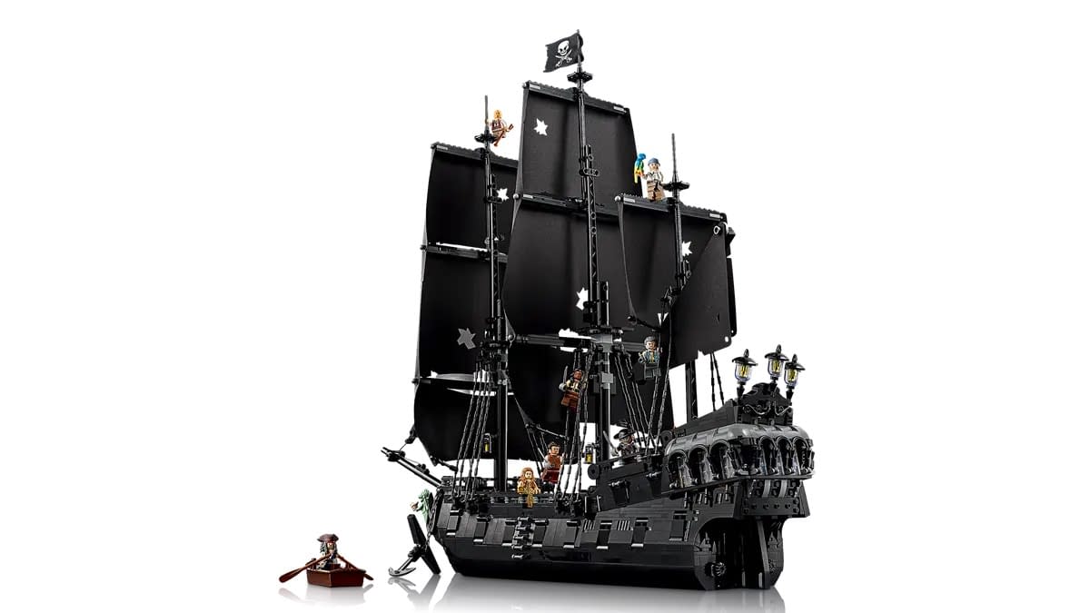New LEGO Icons Pirates of the Caribbean Black Pearl Set Announced 