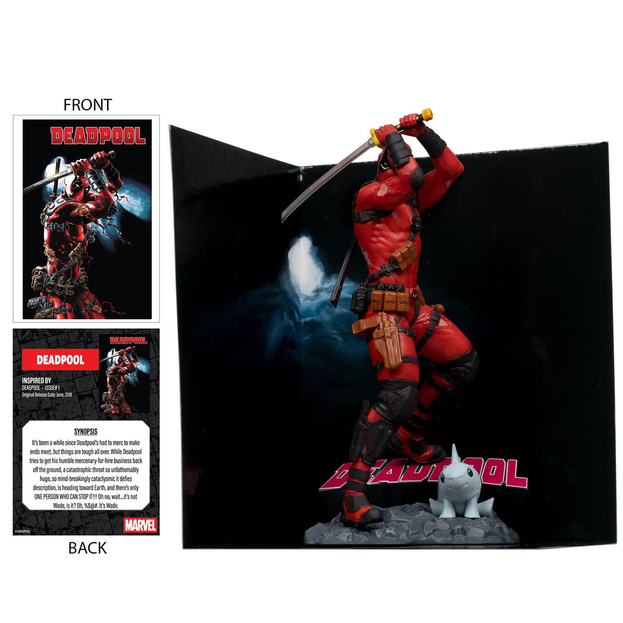 Suit Up with McFarlane Toys Newest 1/10 Deadpool #1 Statue 