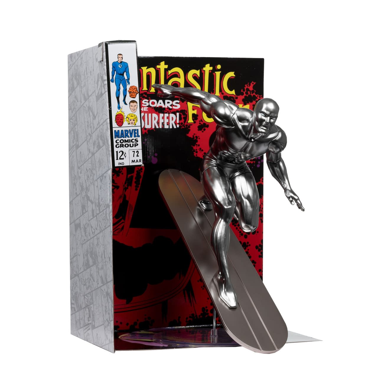 McFarlane Debuts New 1/6 Silver Surfer (Fantastic Four #72) Statue 
