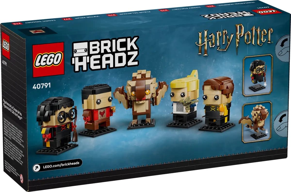 Cast a Spell with LEGO Harry Potter and The Goblet of Fire BrickHeadz