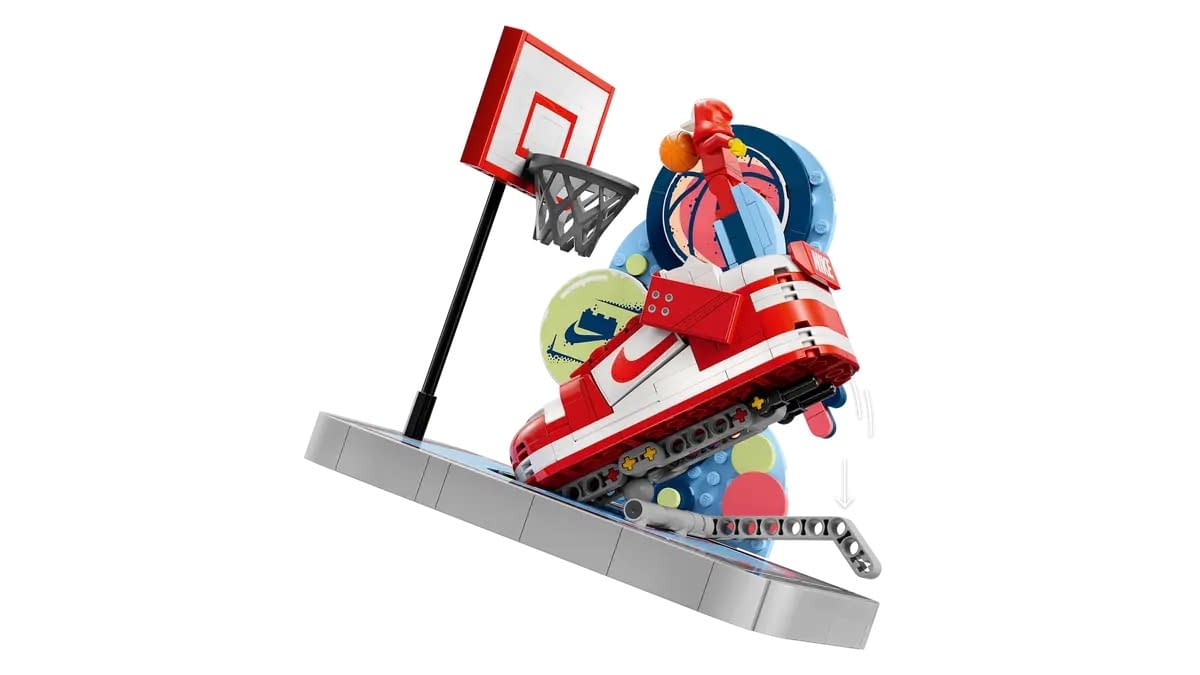 LEGO Play Streetball with New Nike Collaboration Dunk Trickshot Set