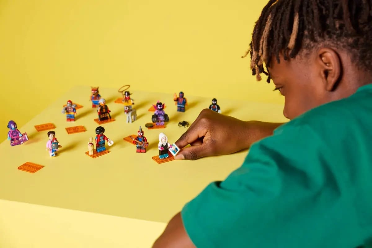 LEGO Reveals Spider-Man: Across the Spider-Verse Mystery Minifigures