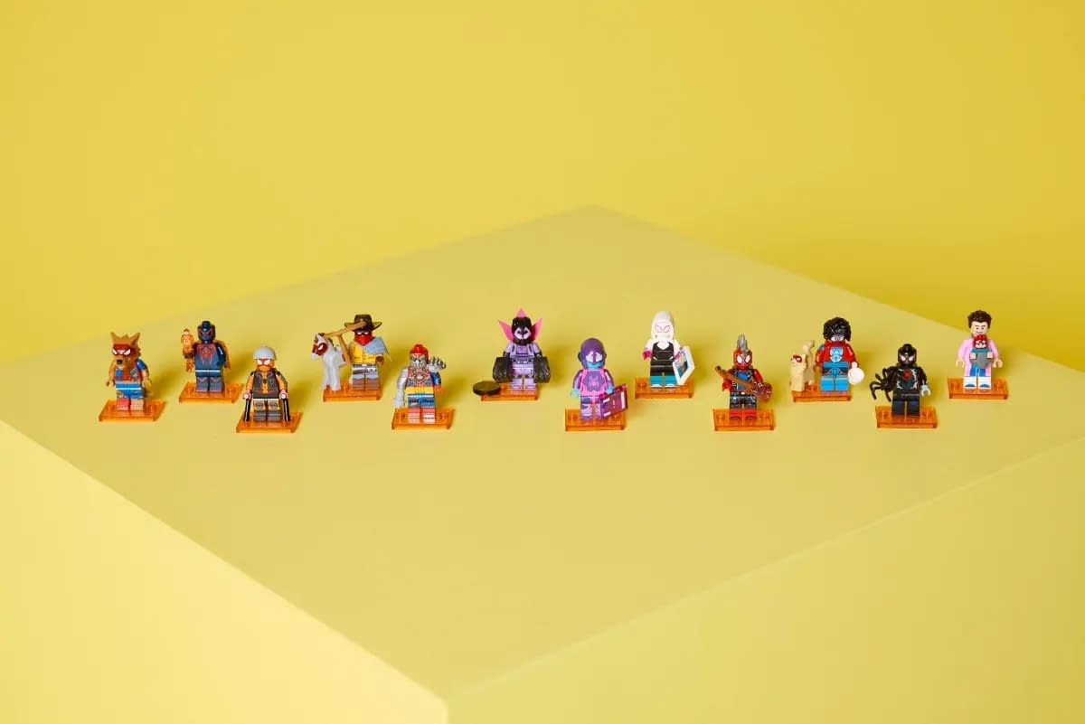 LEGO Reveals Spider-Man: Across the Spider-Verse Mystery Minifigures