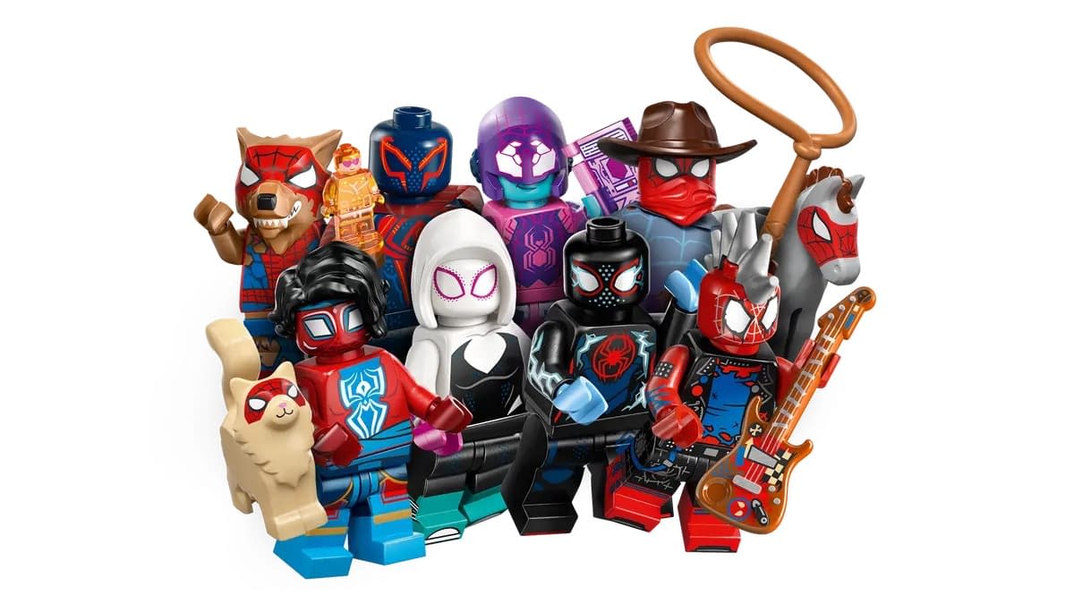 LEGO Reveals Spider-Man: Across the Spider-Verse Mystery Minifigures