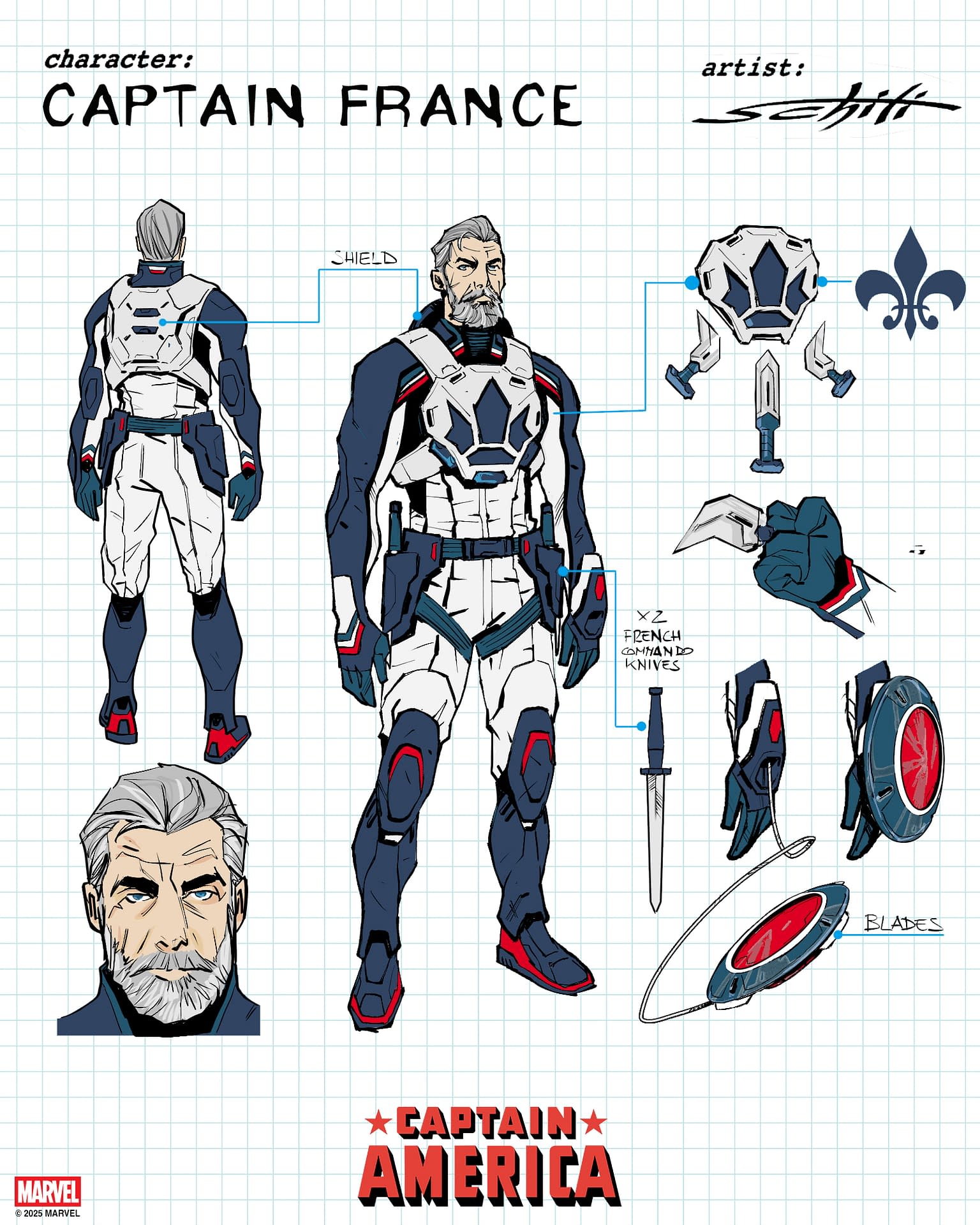 Captain Kingdom & Captain France Join Marvel's Captain America